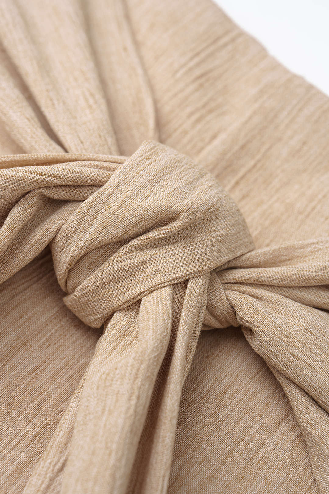Knotted Wide Leg Pants - Image 3
