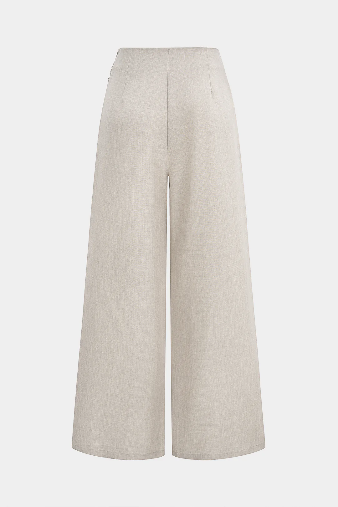 Ruched Wide-Leg Pants - Image 4