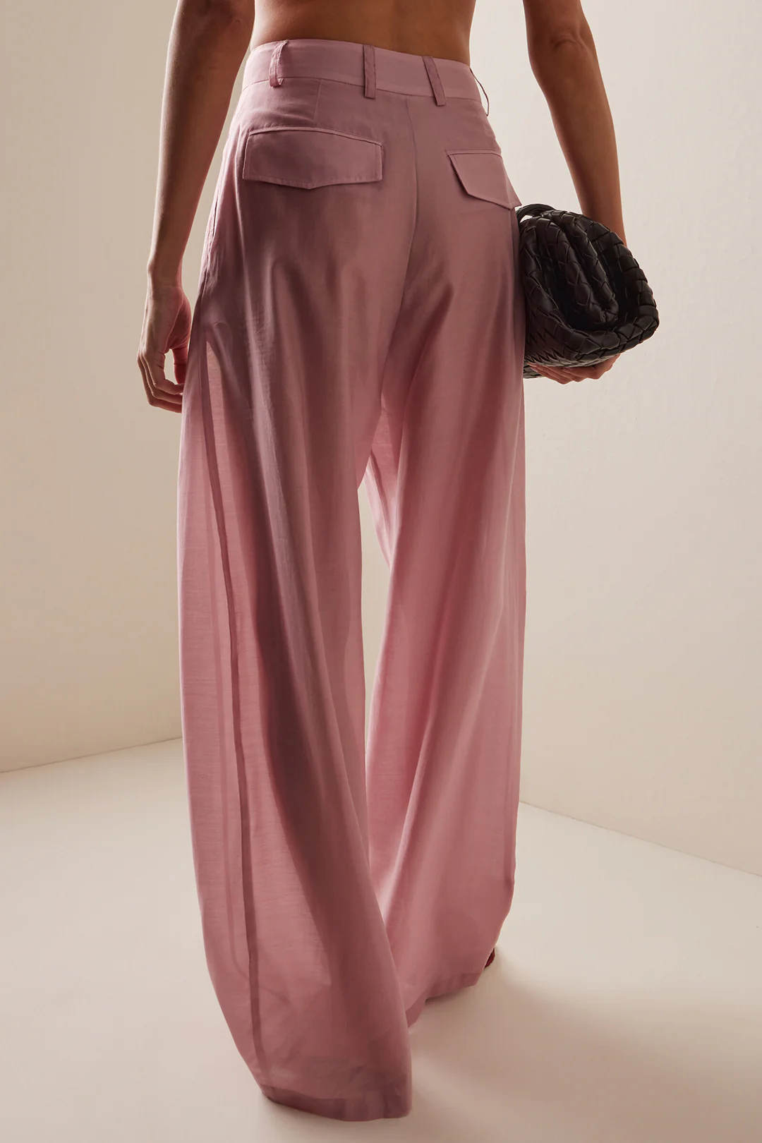 Pocket Wide Leg Pants - Image 3