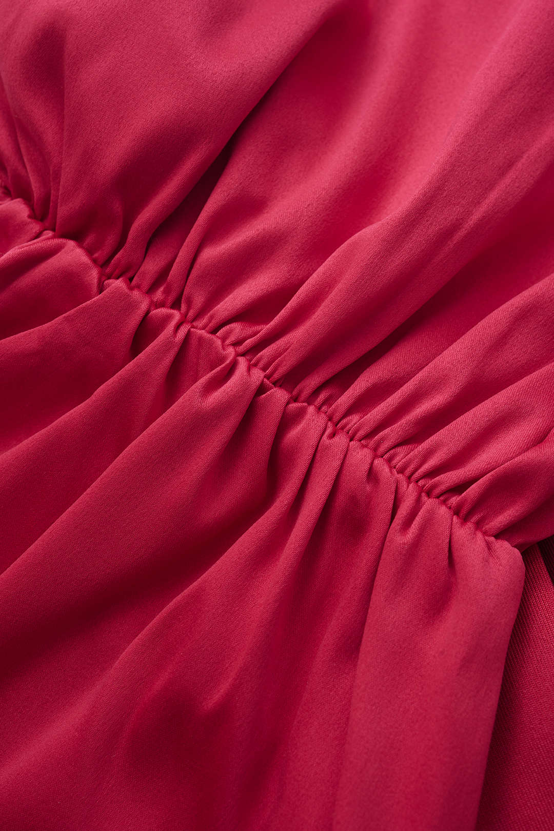Off Shoulder Ruched Knotted Long-Sleeve Maxi Dress - Image 3
