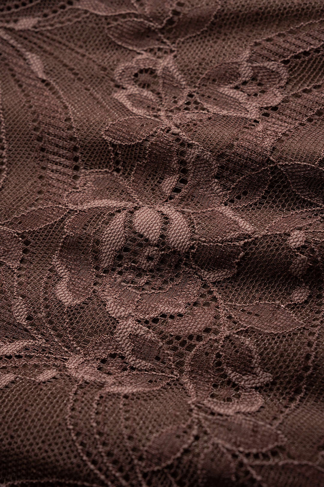 Lace Patchwork Ruched Twist Knot Slip Sleeveless Maxi Dress - Image 3