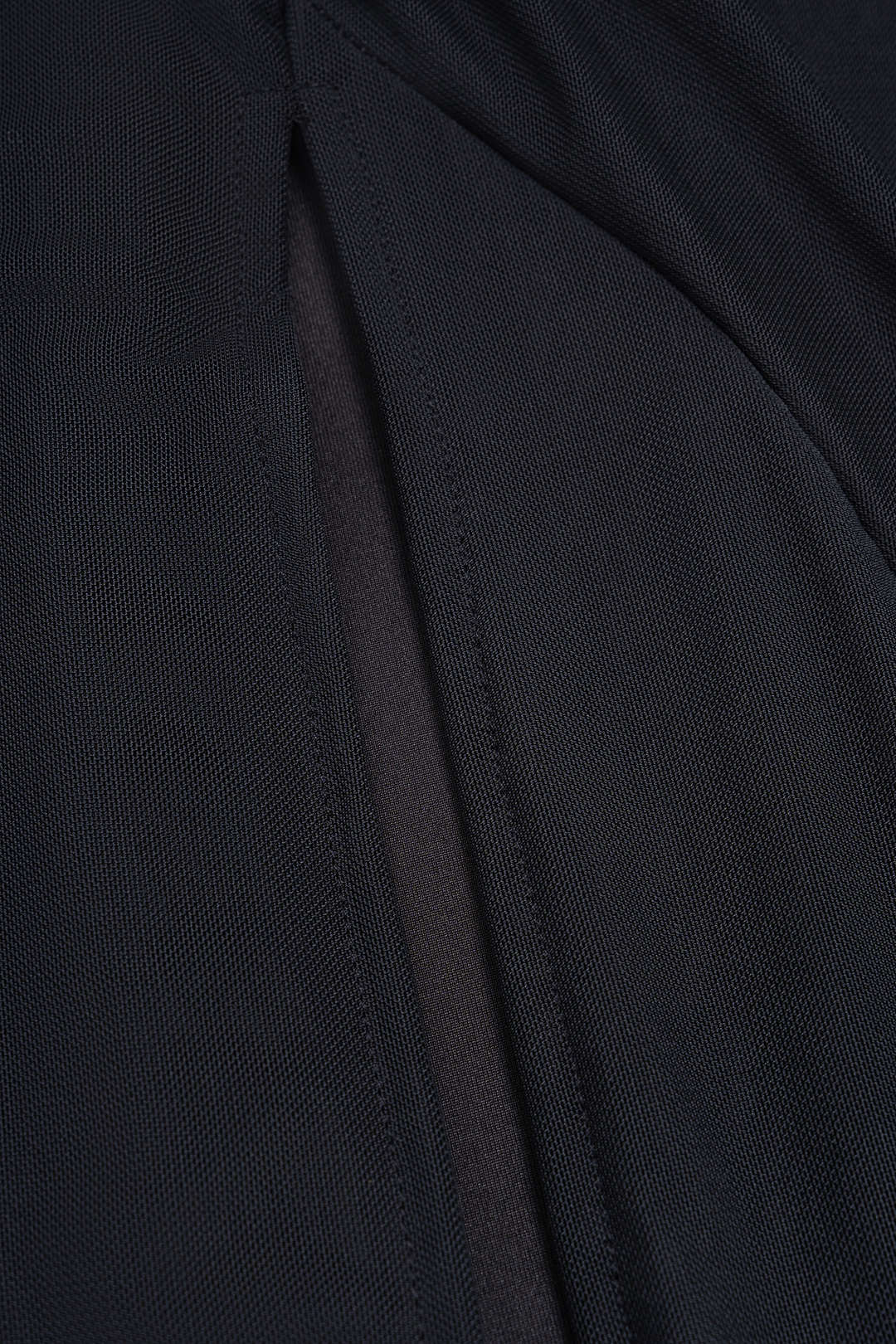Ruched Mesh Slit Sleeveless Maxi Dress - Image 5