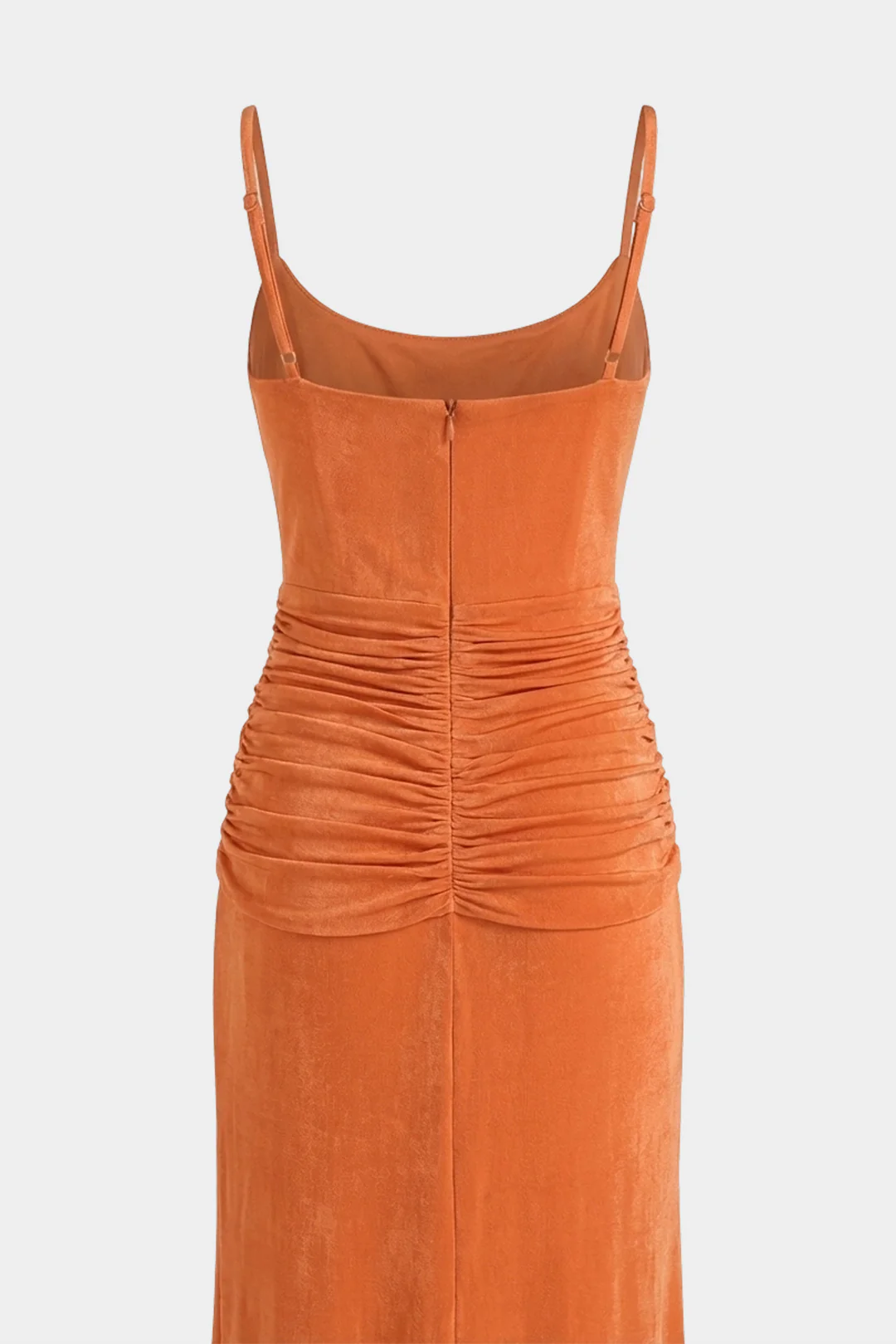 Draped Cowl Neck Sleeveless Maxi Dress - Image 2
