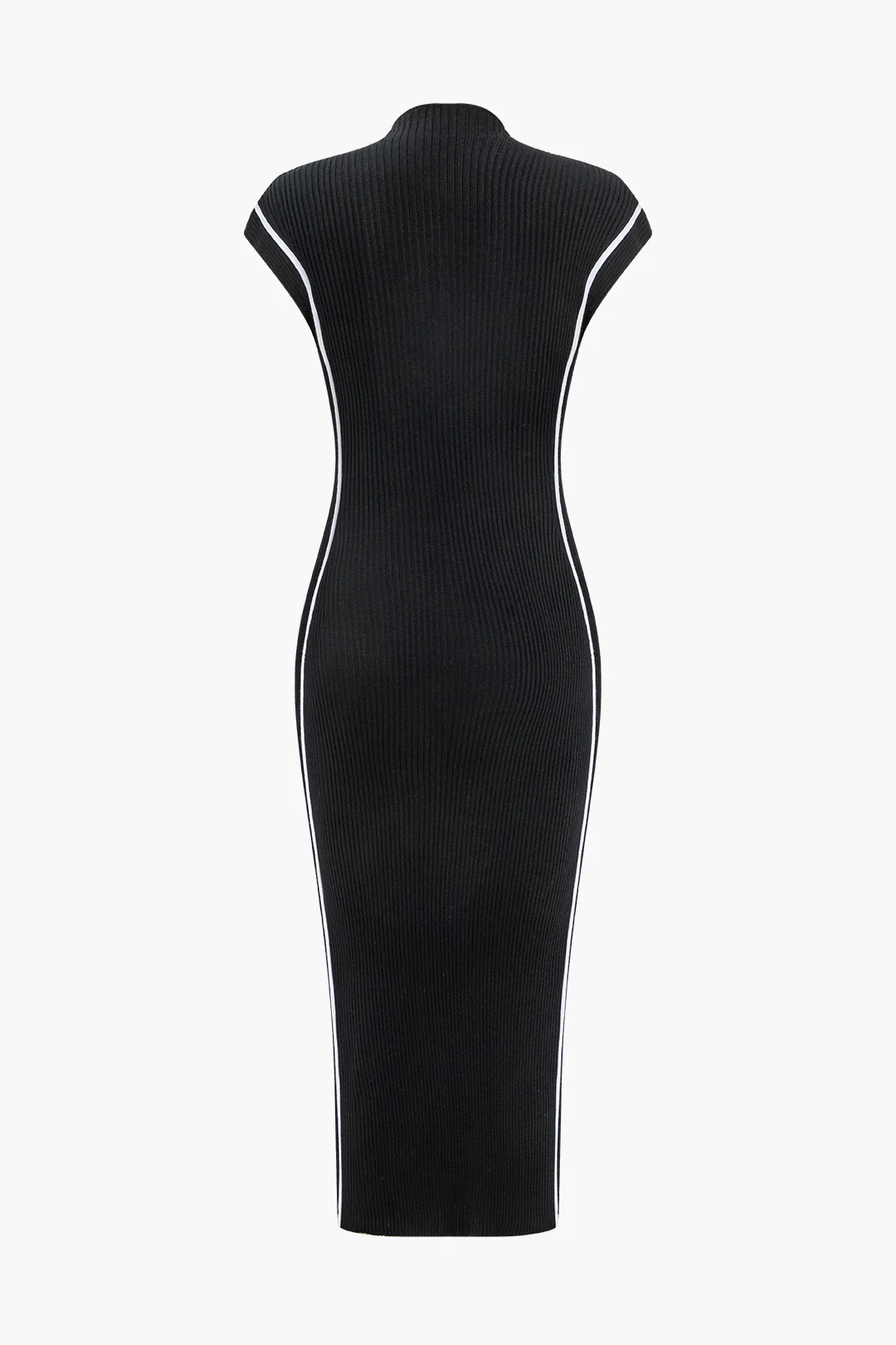 Contrast Sweater Midi Dress - Image 2