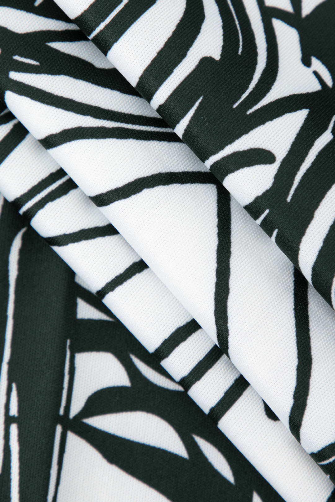 Abstract Line Print Short Sleeve Mini Dress - Image 4
