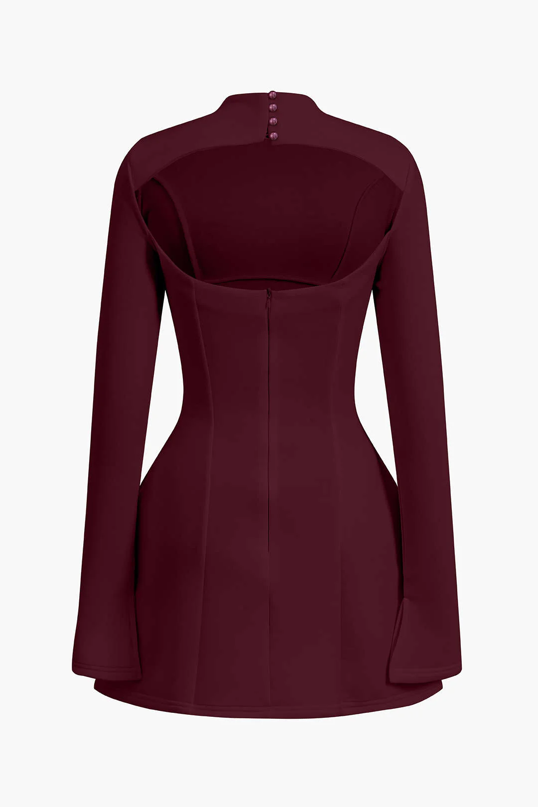 Backless Mini Dress - Image 2