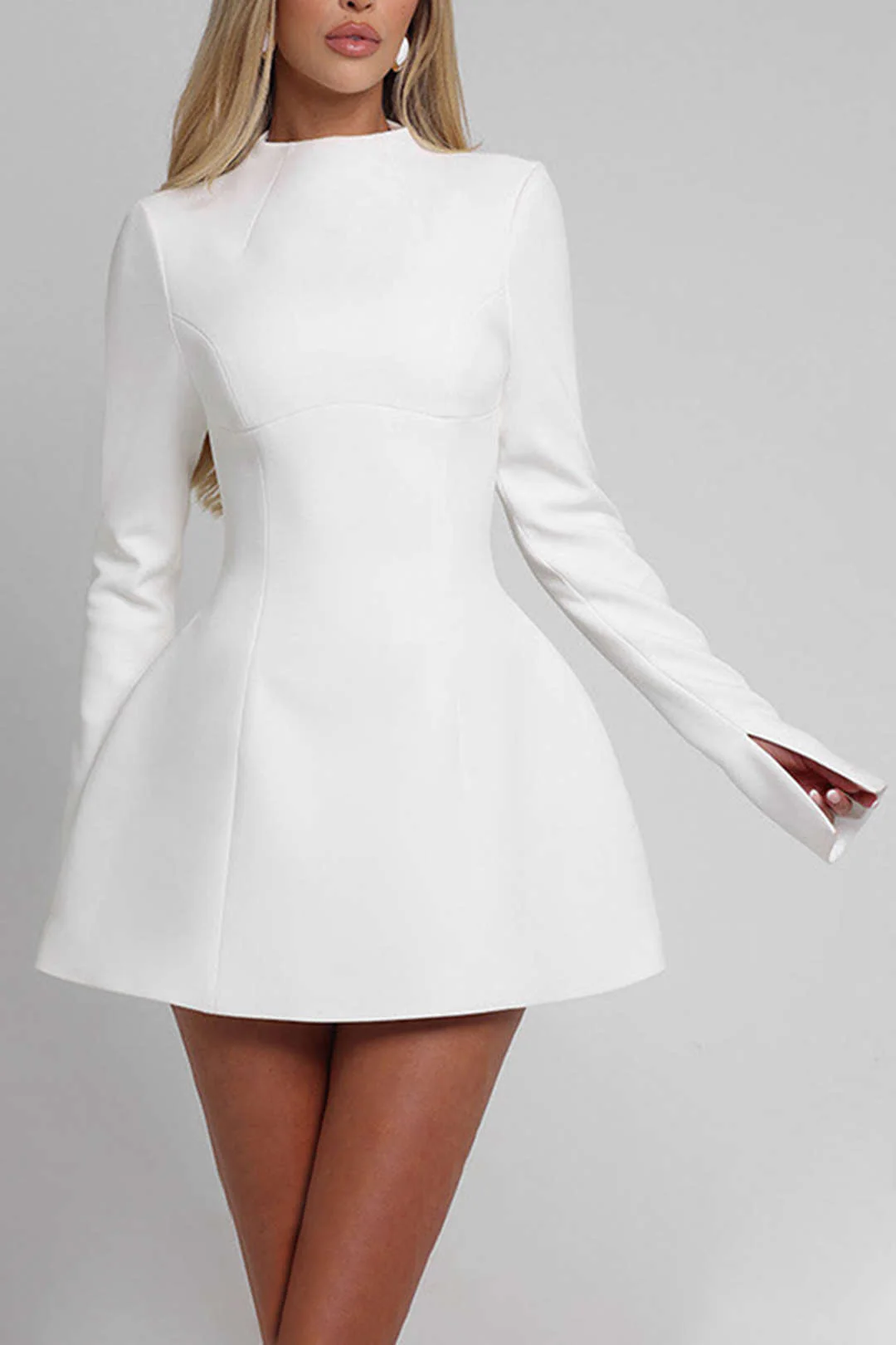 Backless Mini Dress - Image 3