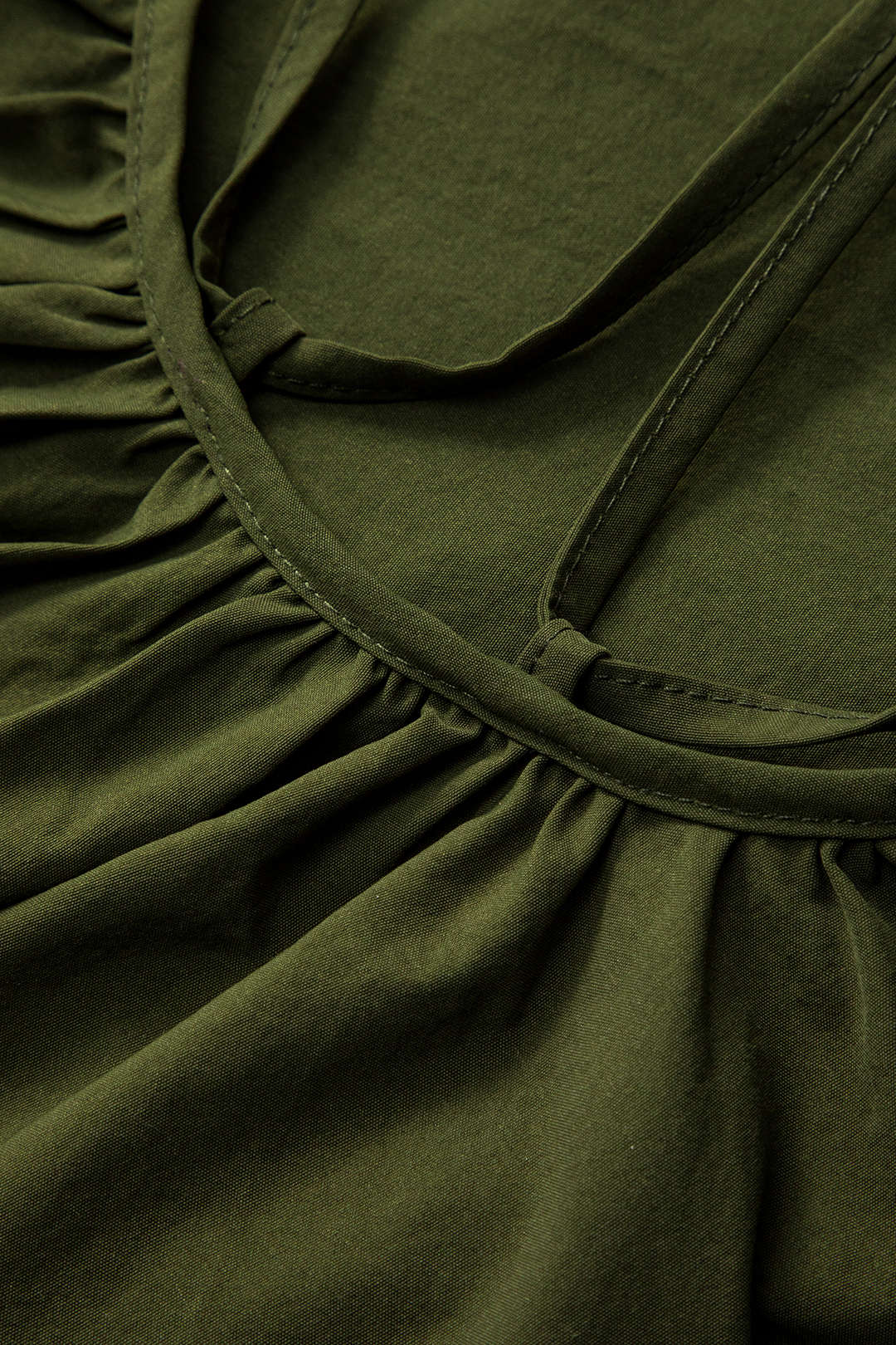 Plus Size Knotted Zipper Sleeveless Mini Dress - Image 3