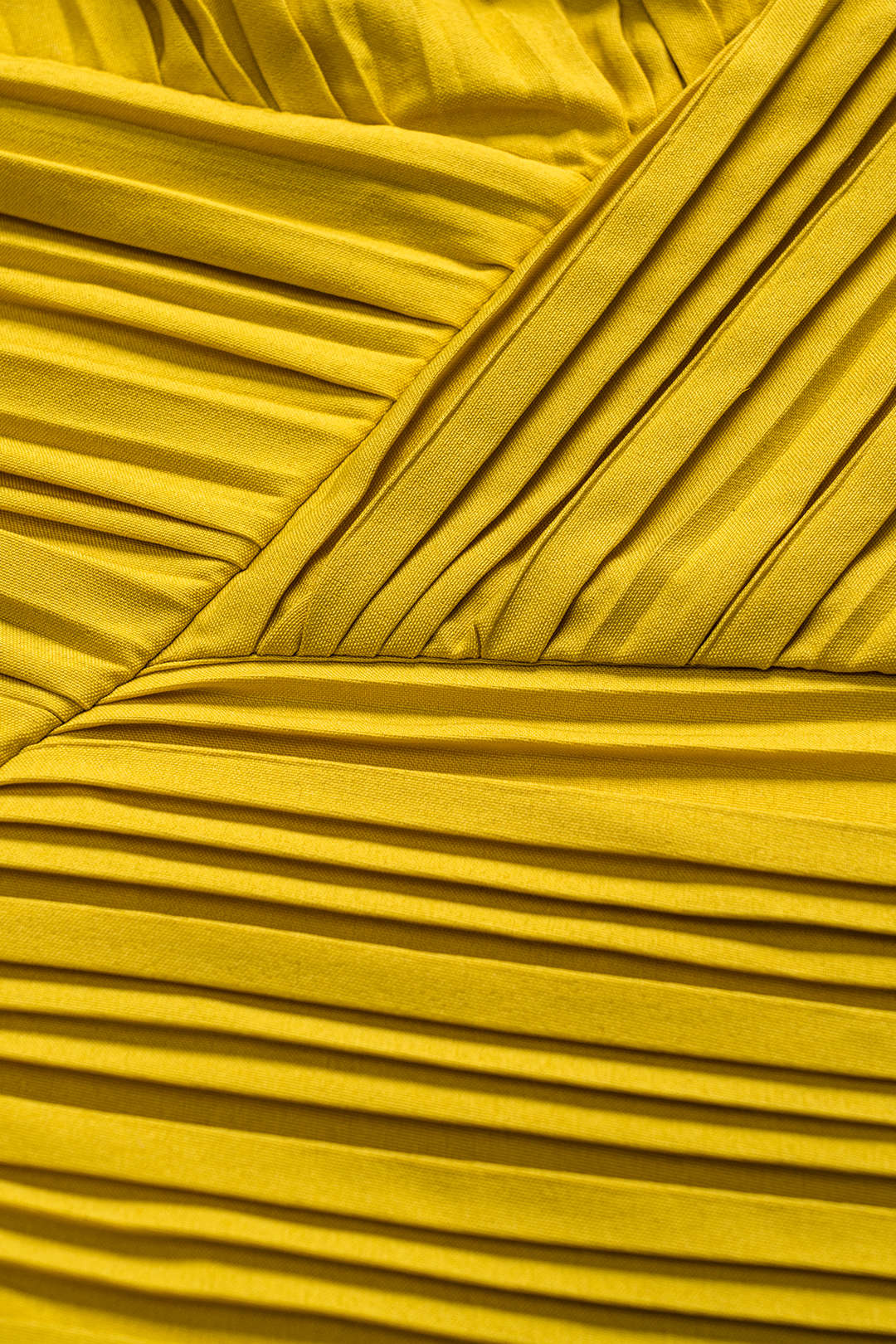 Pleated Sleeveless Asymmetrical Mini Dress - Image 4