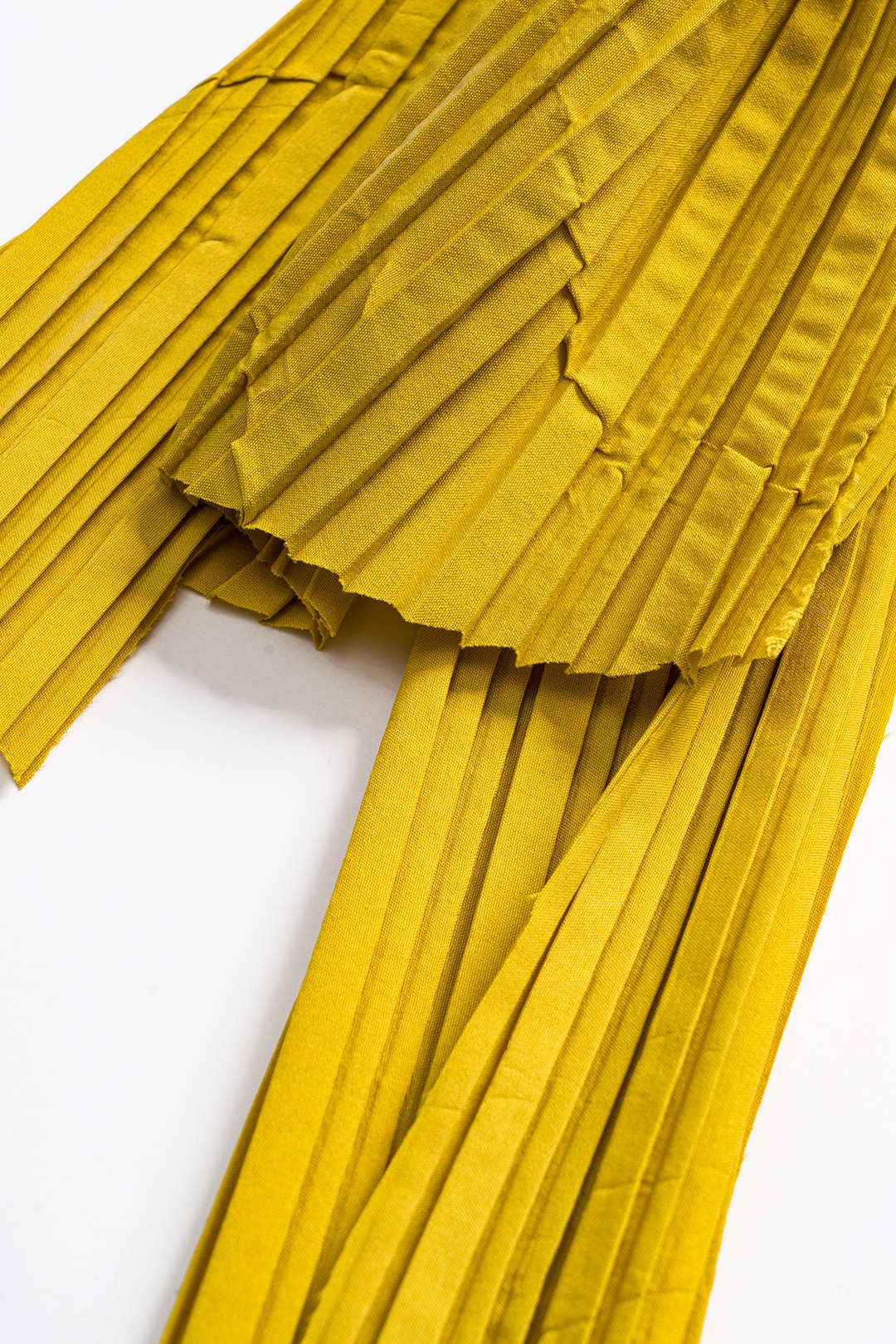Pleated Sleeveless Asymmetrical Mini Dress - Image 5