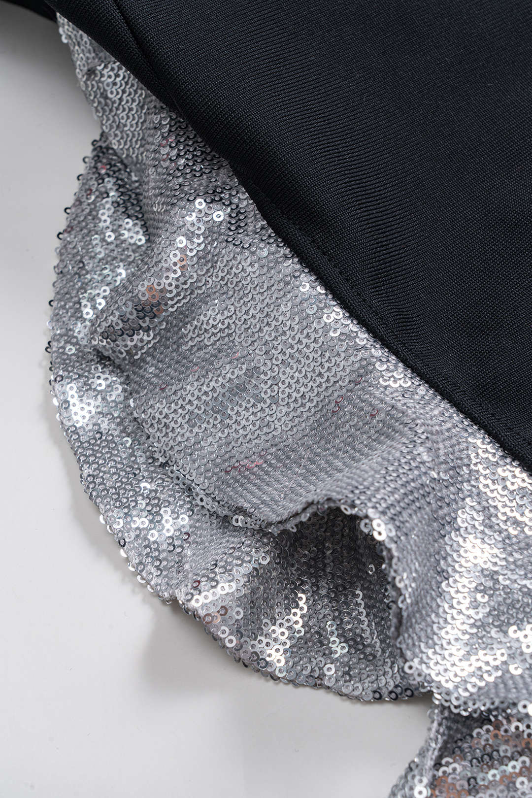 Strapless Sleeveless Patchwork Hem Mini Dress - Image 4