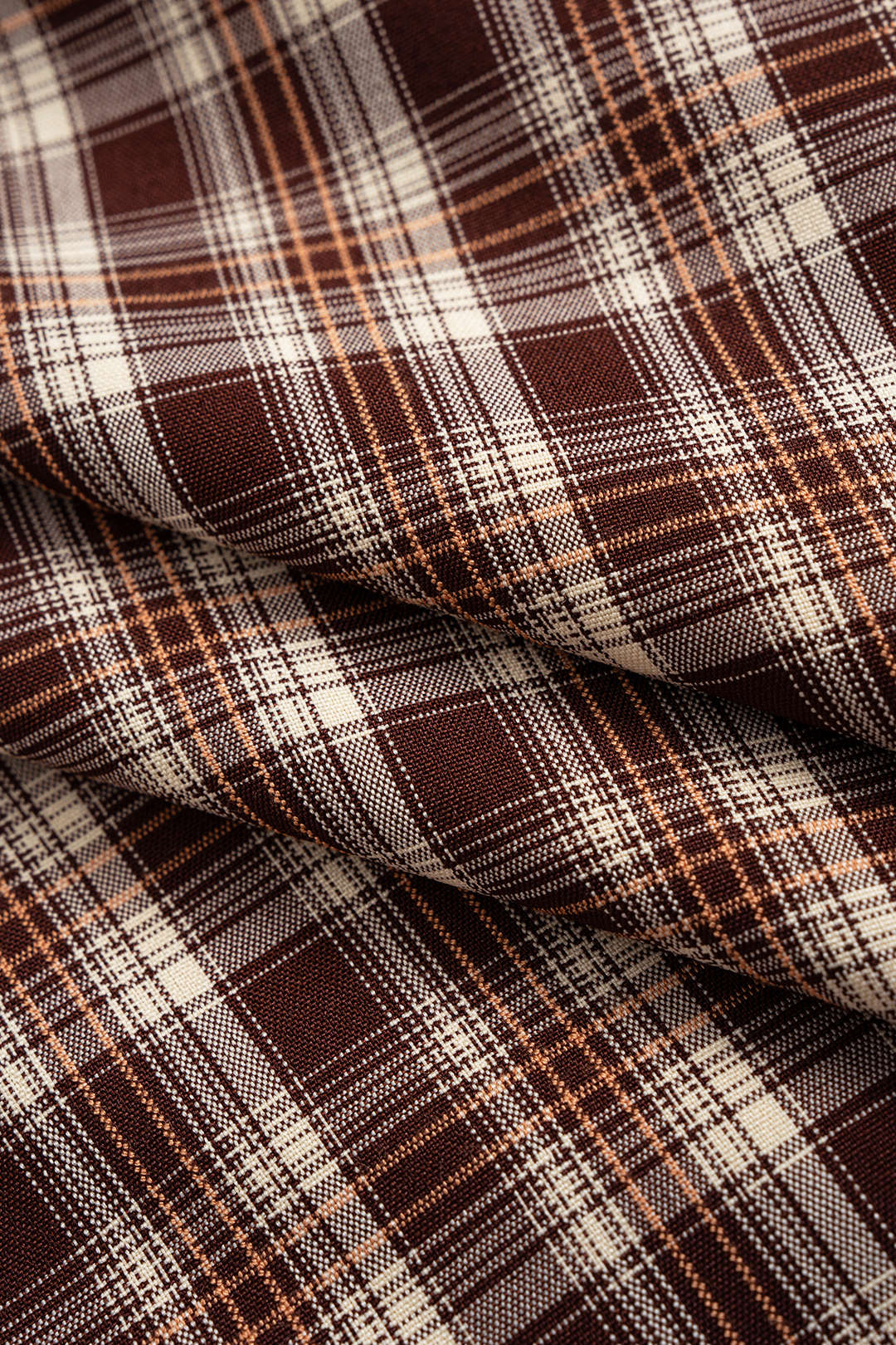 Plaid Print Patchwork Long Sleeve Mini Dress - Image 3