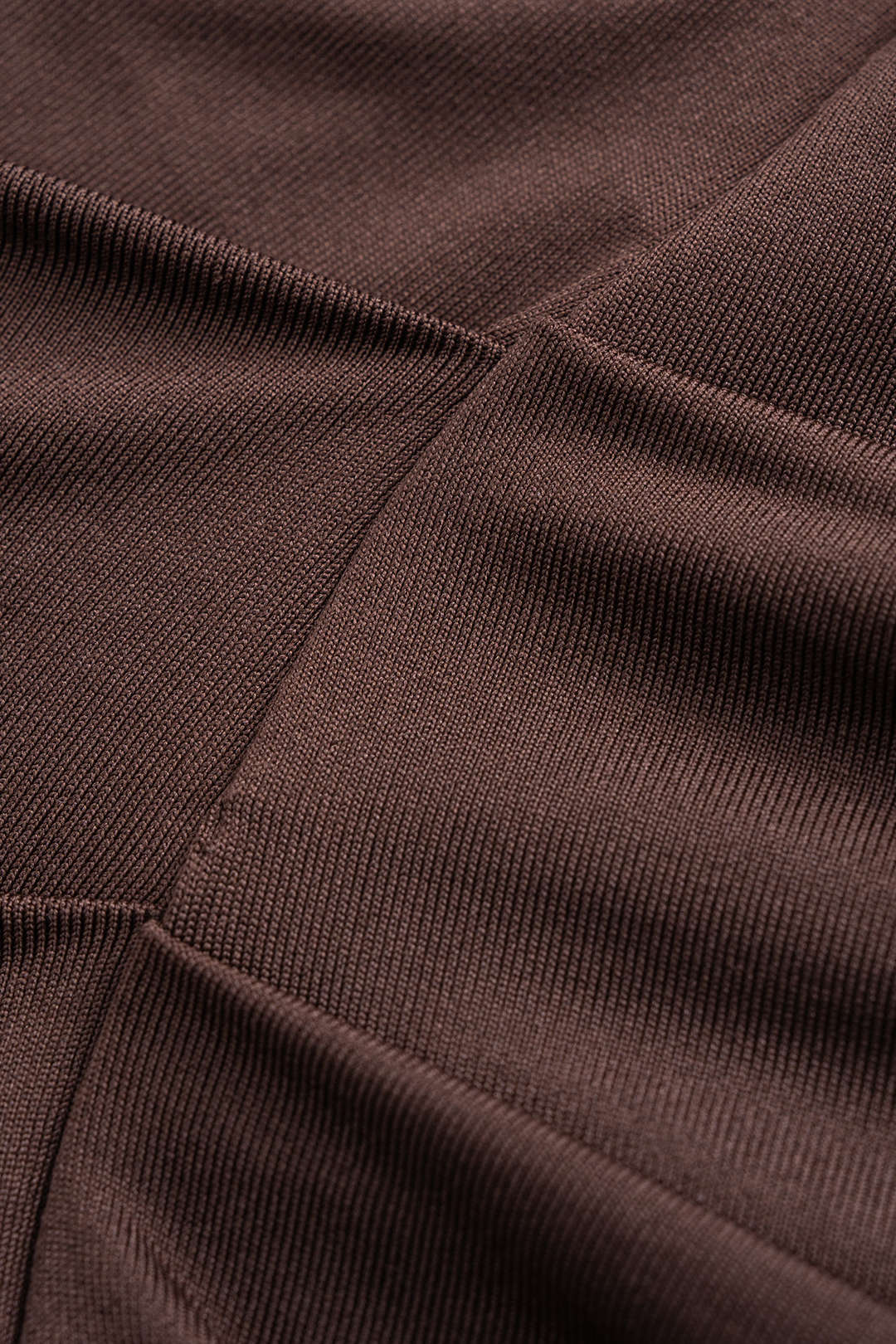 Solid Ruched Long Sleeve Mini Dress - Image 3