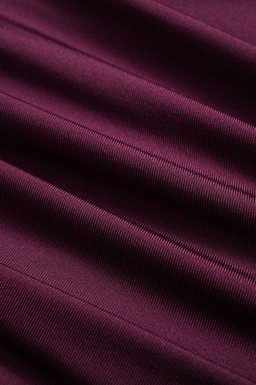 Mock Neck Asymmetrical Ruched Long Sleeve Mini Dress - Image 4
