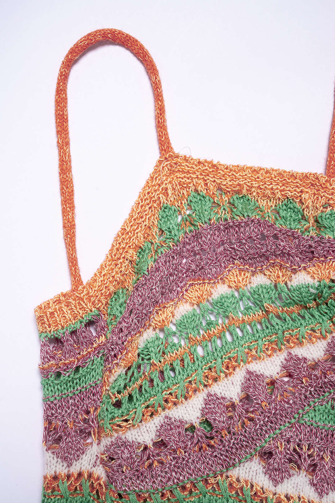Knit Hollow Out Tie-Up Sleeveless Mini Dress - Image 3