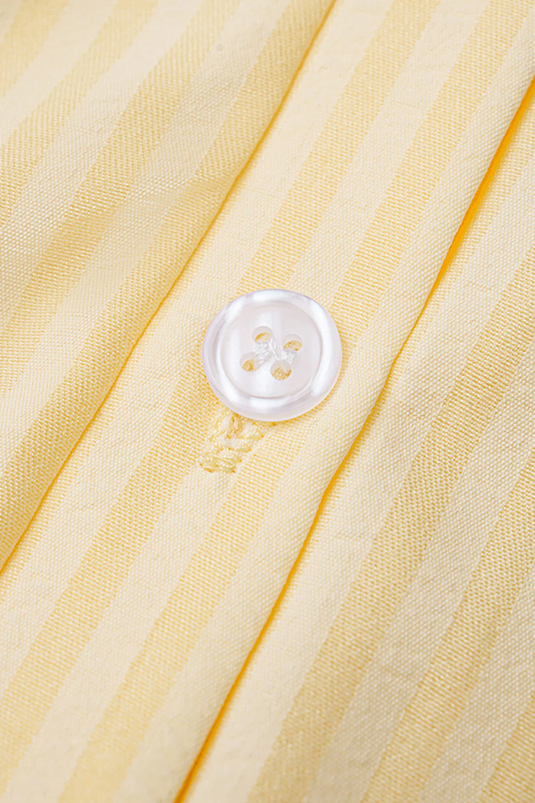 Stripes Print V-Neck Short Sleeve Mini Dress - Image 3