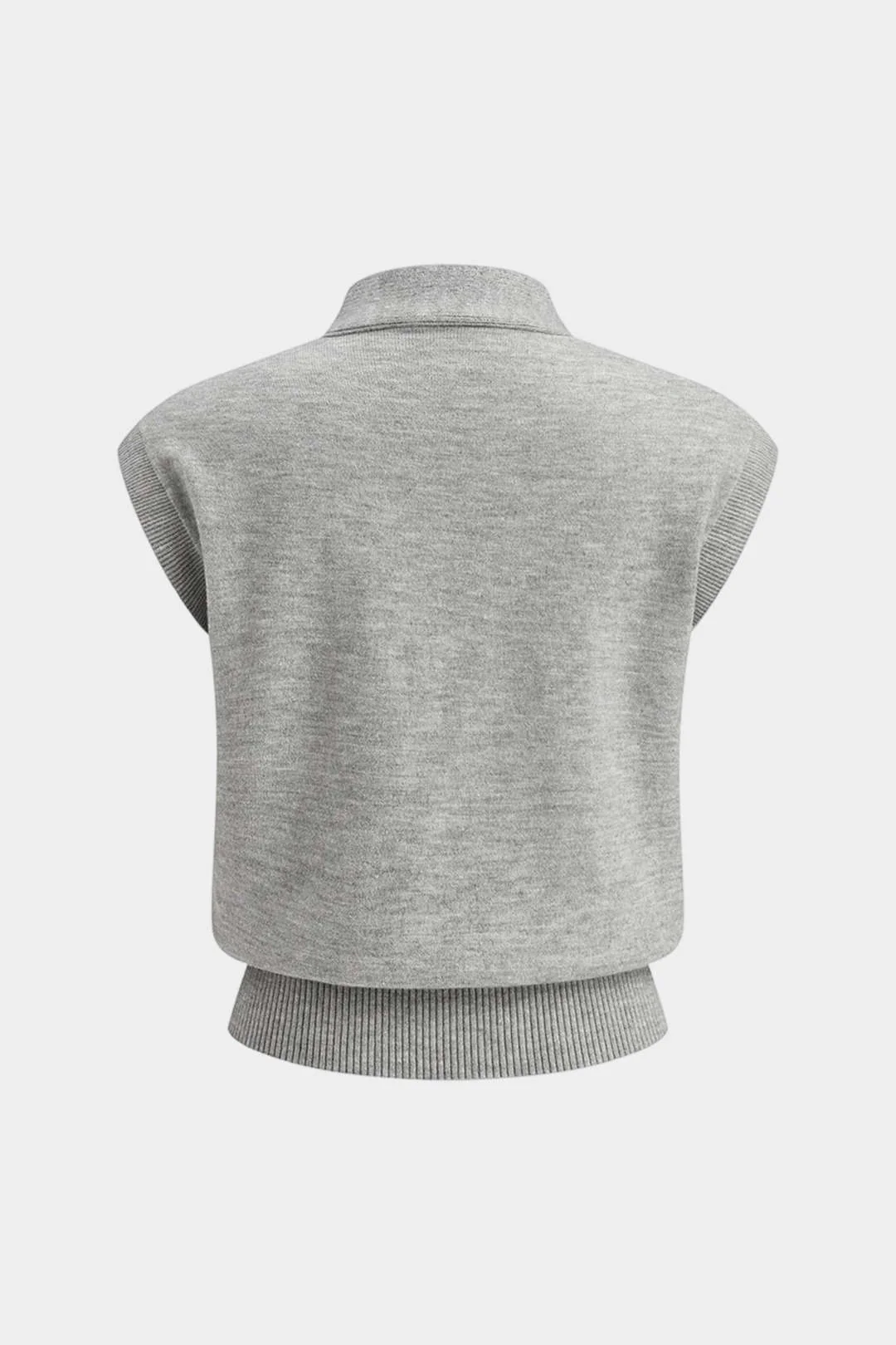 Knit Bow Tank Top - Image 2