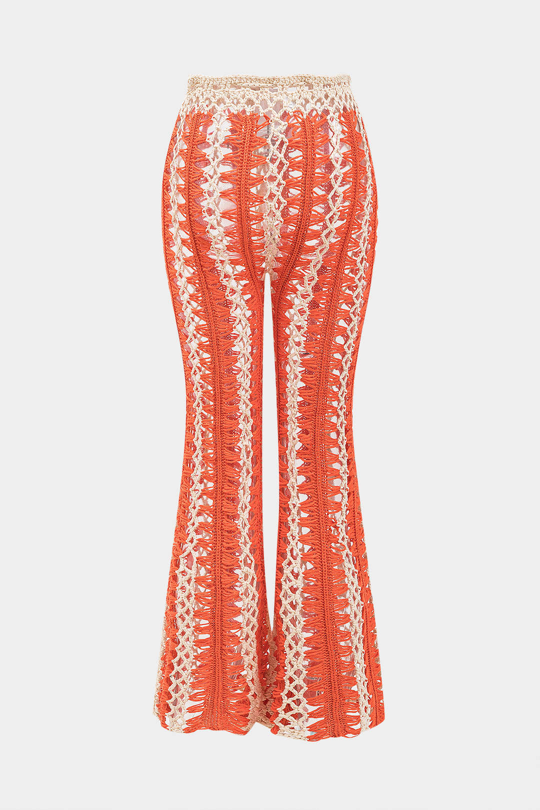 Knit Cut Out Tank Top And Pants Set - Image 5