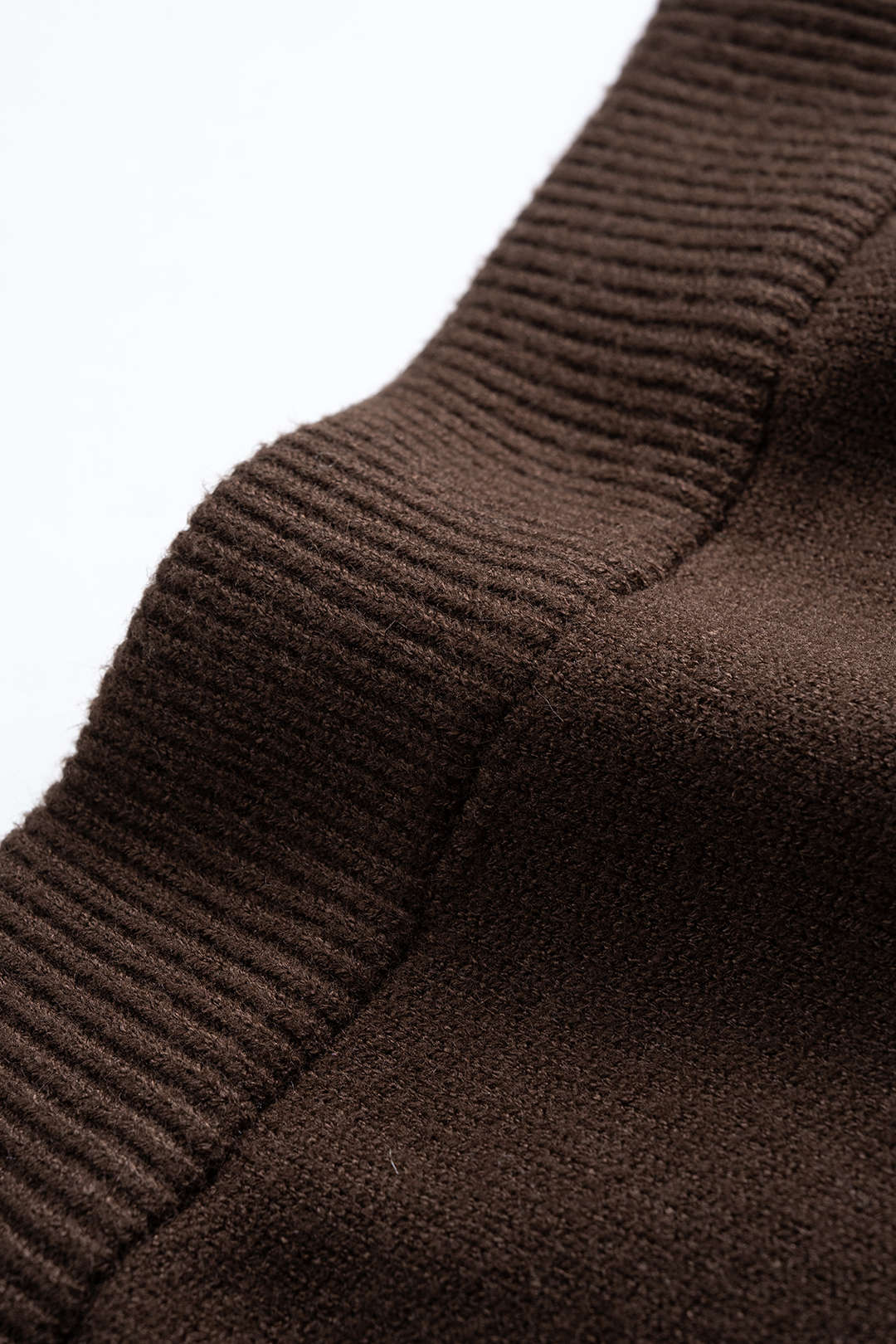 Solid Button Sweater Cardigan And Skirt Set - Image 3
