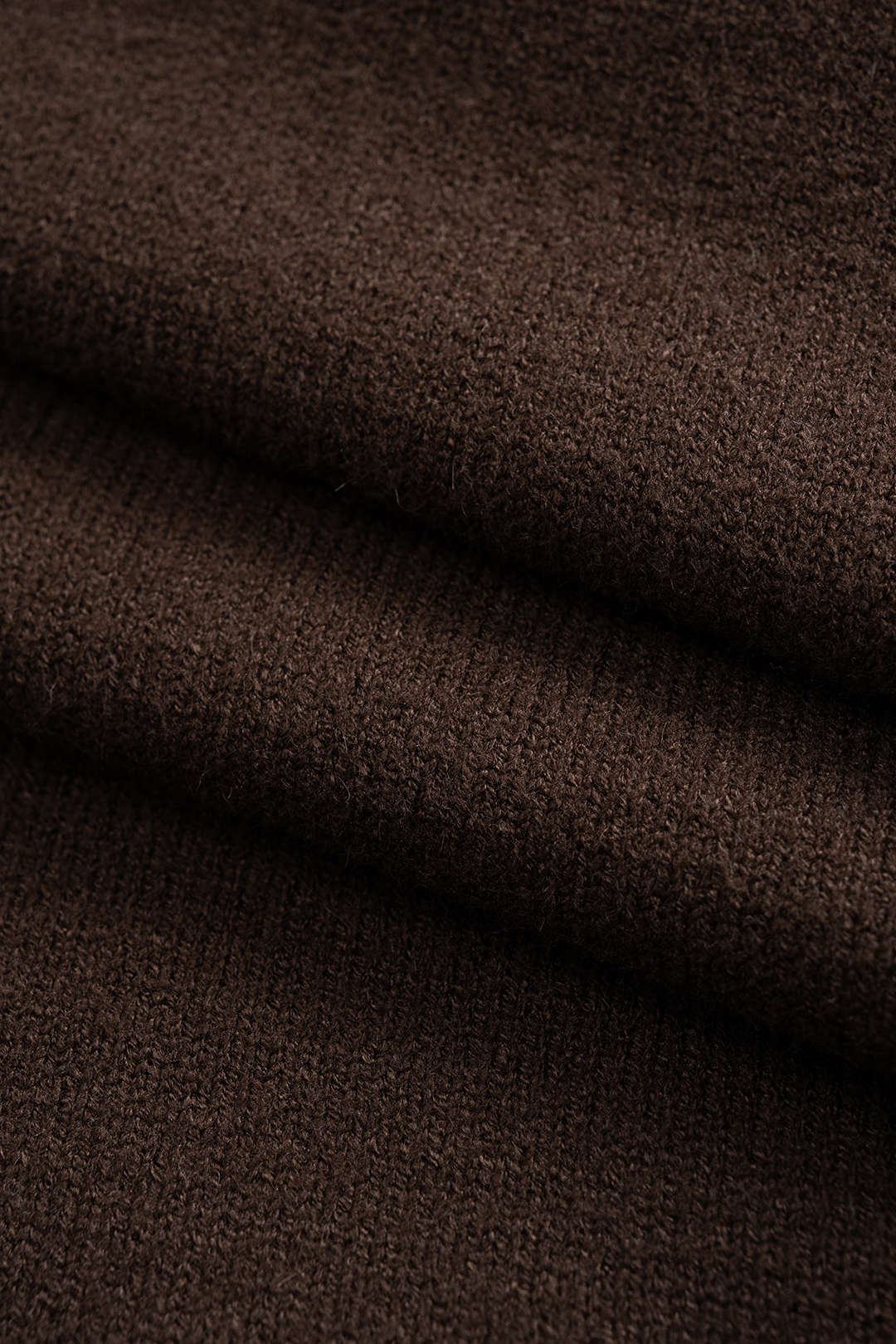 Solid Button Sweater Cardigan And Skirt Set - Image 4