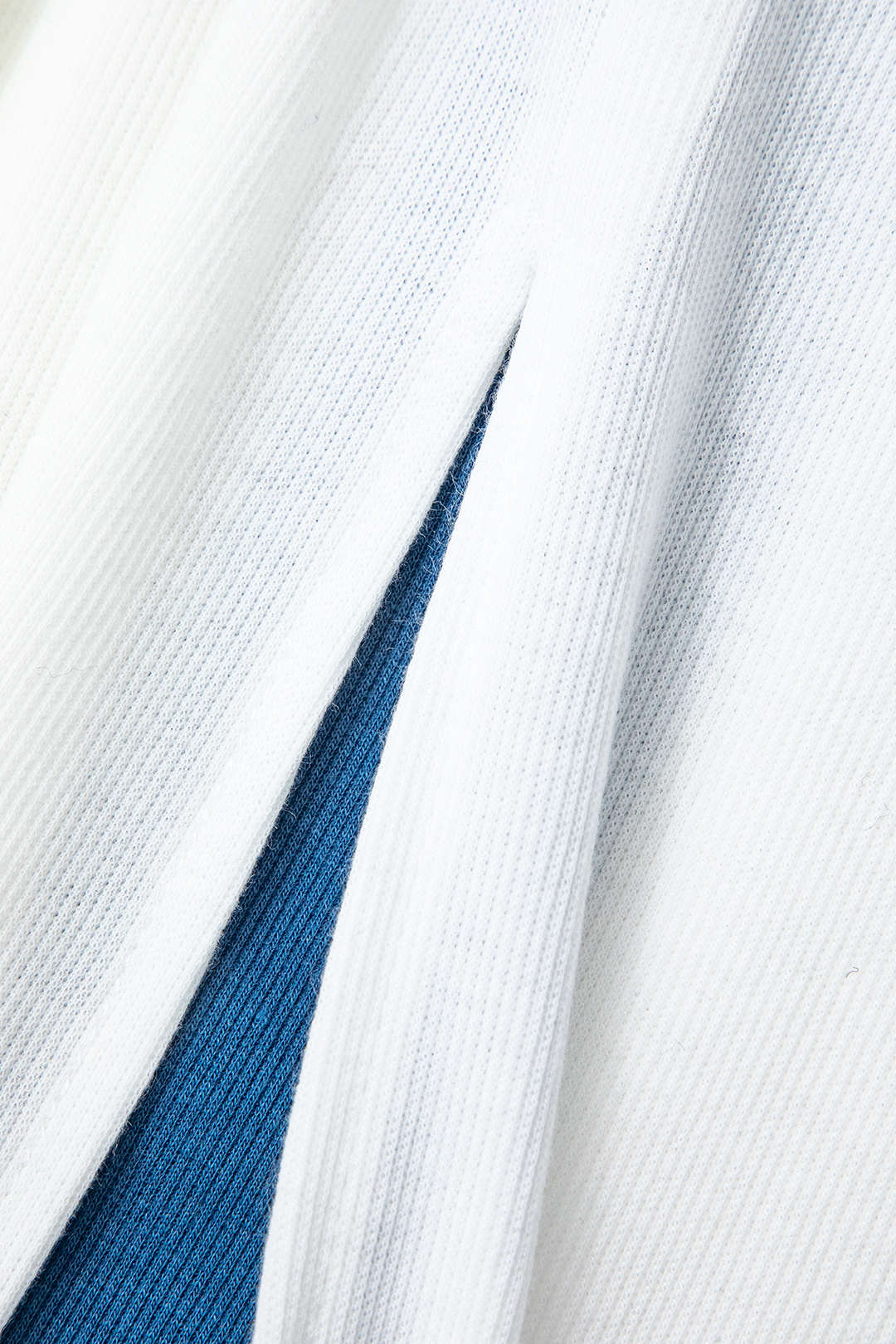 Colorblock V-neck Ribbed Split Maxi Dress - Image 6