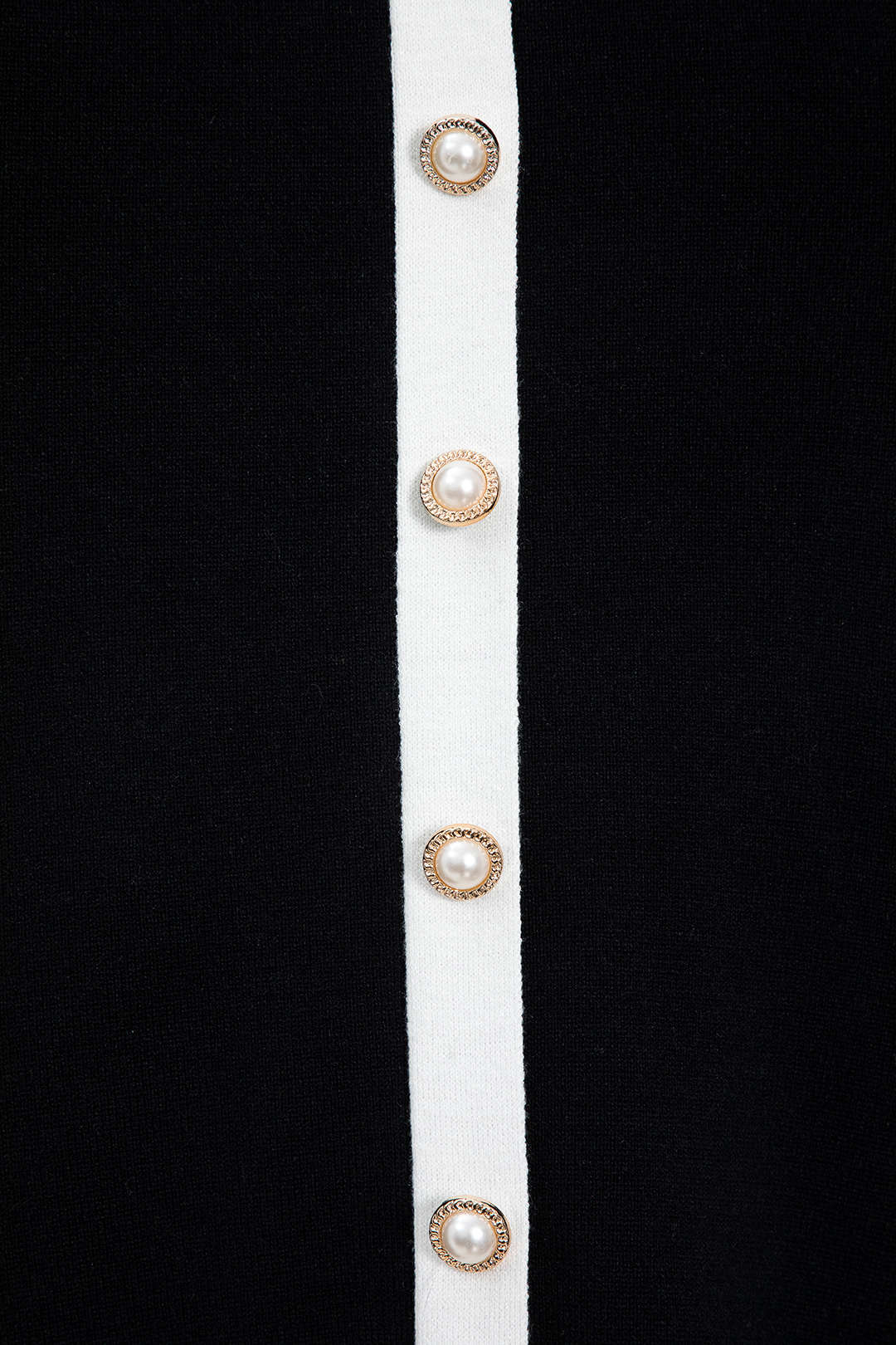 Contrast Knit Bowknot Back Pleated Mini Dress - Image 3
