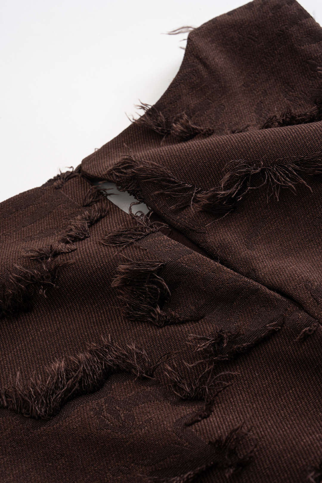 Knit Fringe Trim Sleeveless Dress - Image 5