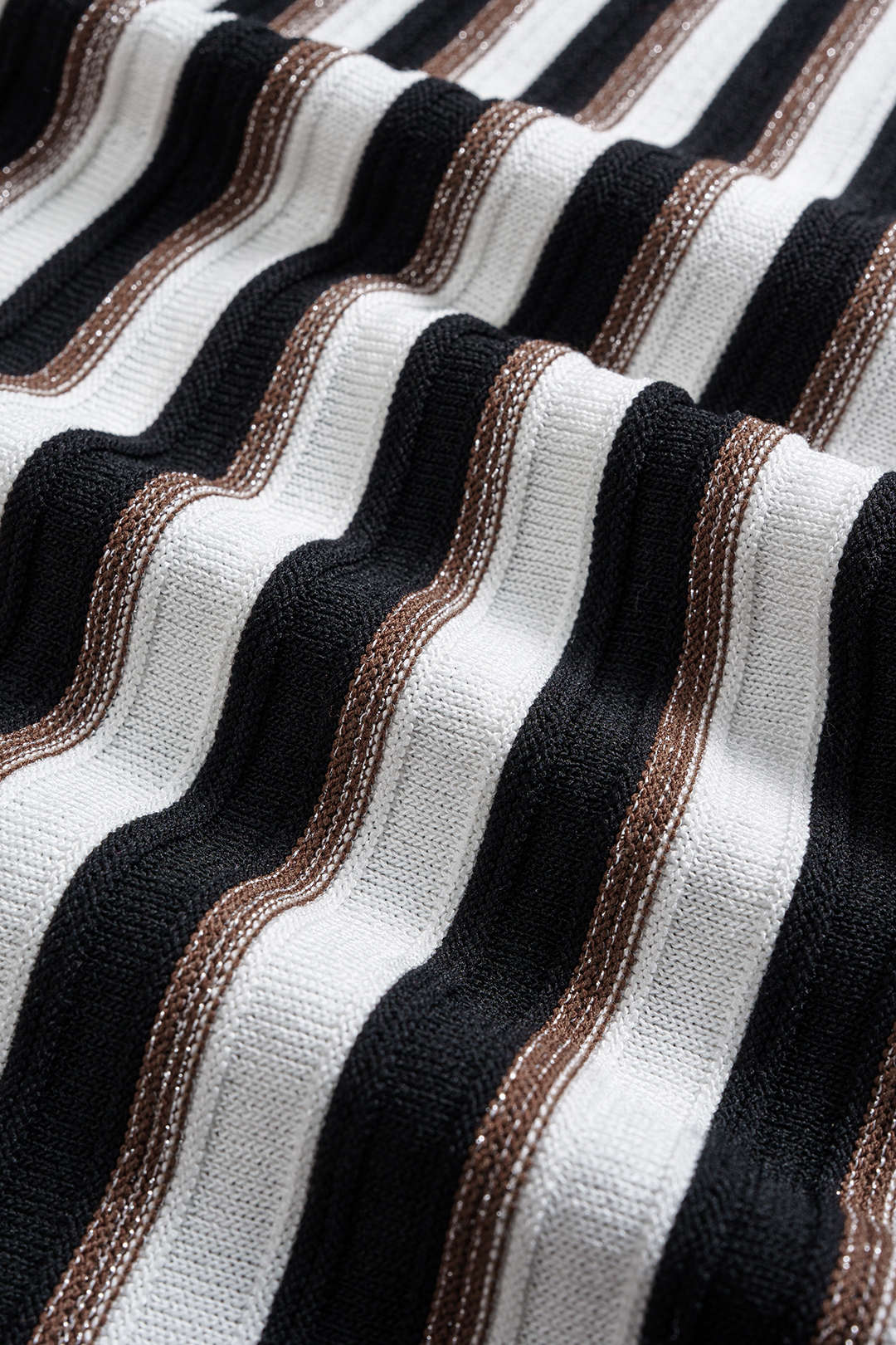 Knit Contrast Slip Sleeveless Dress - Image 8