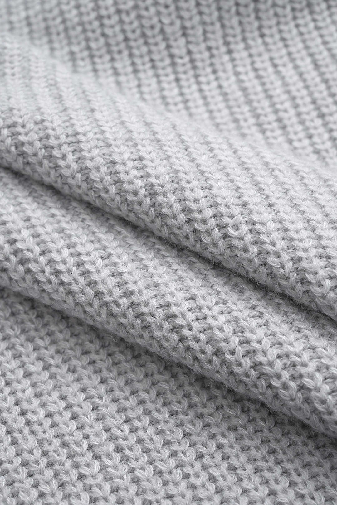 Knit Off-Shoulder Ribbed Side Slit Long Sleeve Dress - Image 5