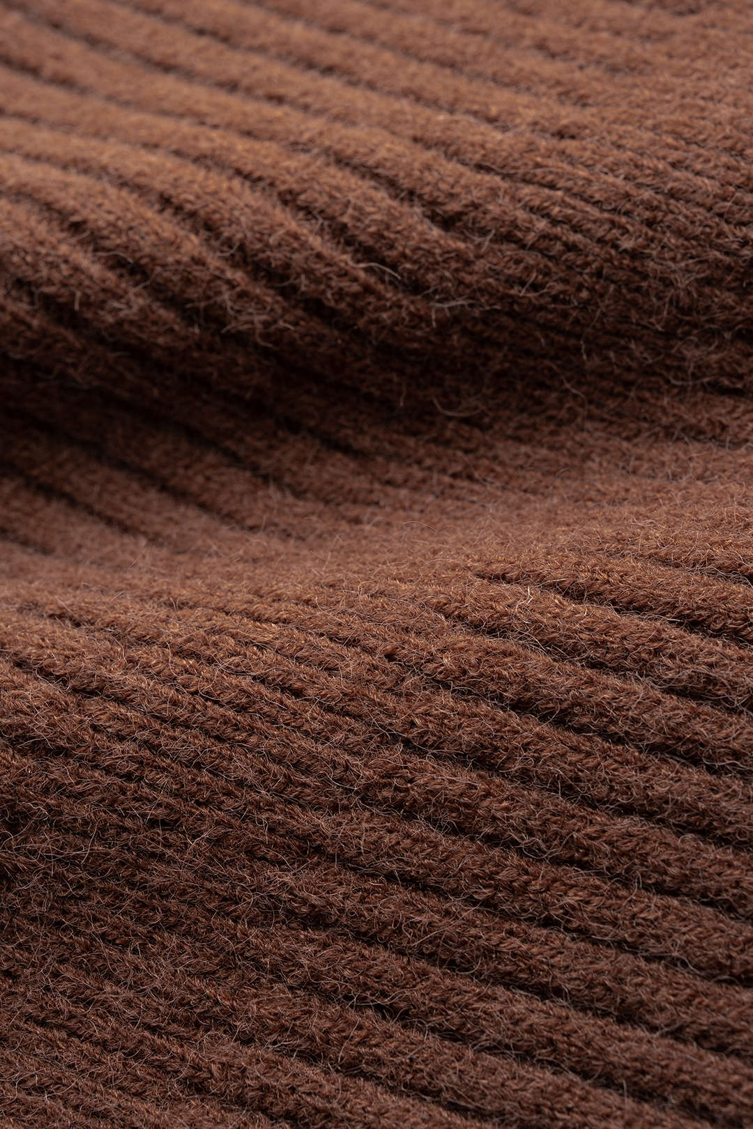 Knit Asymmetrical Neck Ribbed Long Sleeve Dress - Image 8