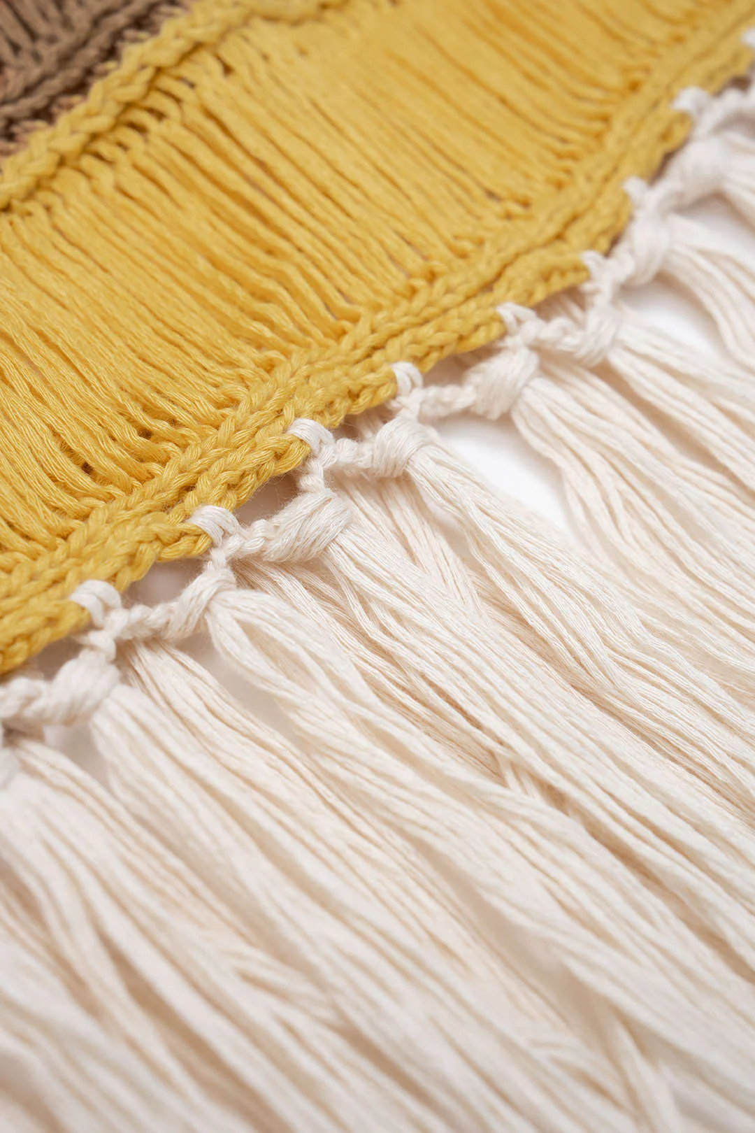 Knit Multicolor Round Neck Fringe Sleeveless Dress - Image 13