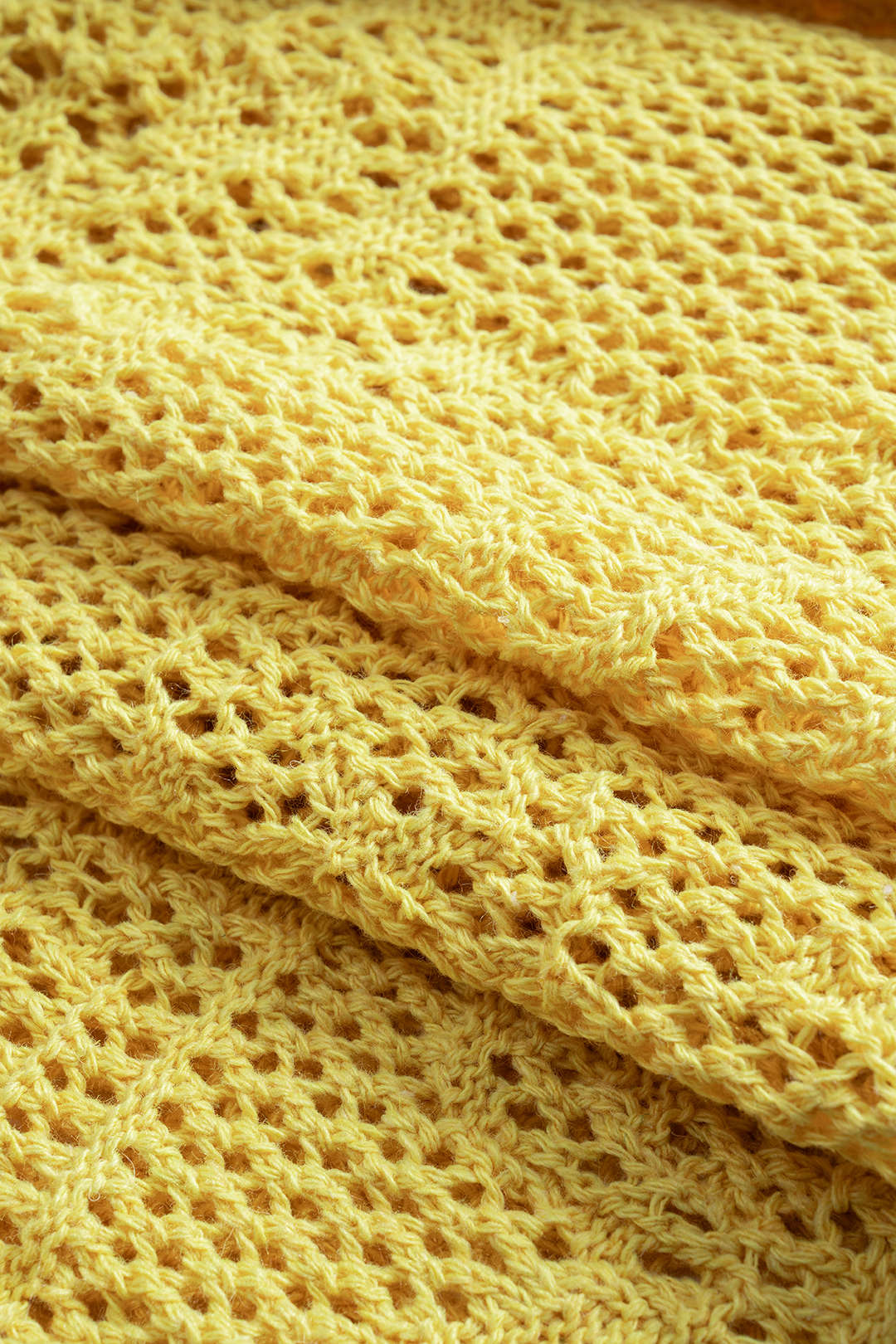 Knit Hollow Out Button Short-Sleeve Top - Image 3