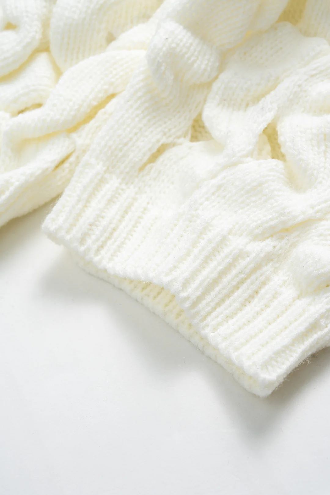 Knit Cut Out Sweater Cardigan - Image 5