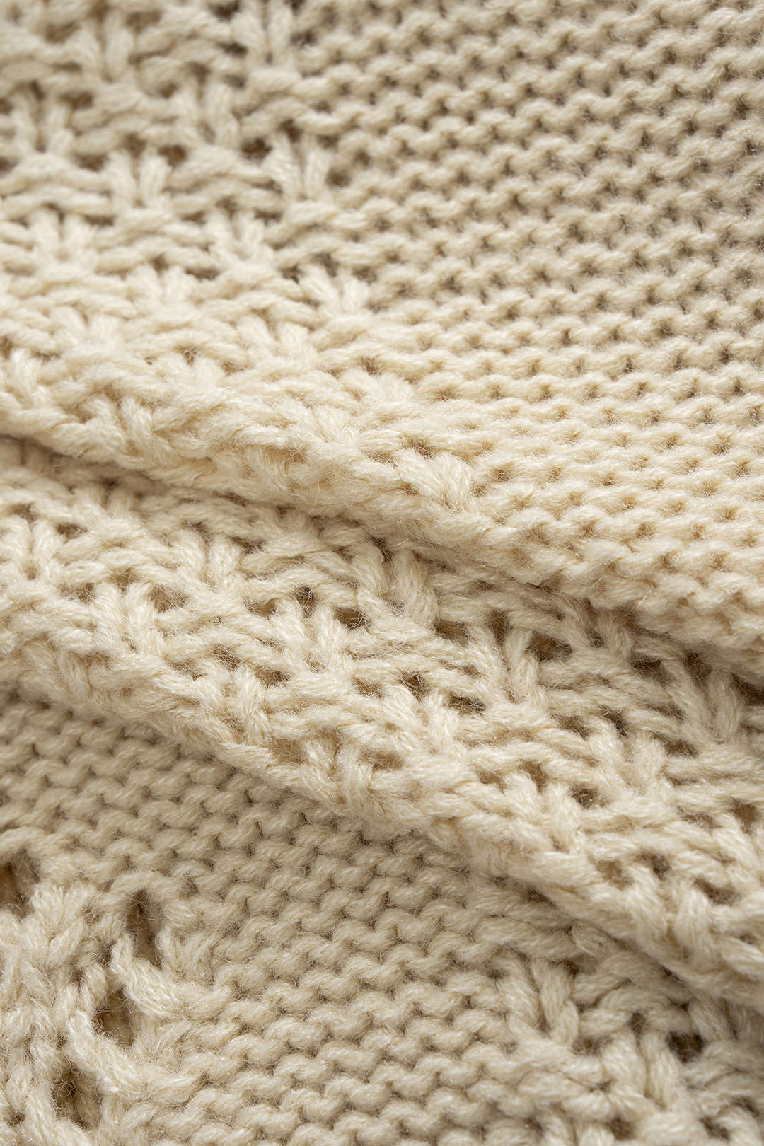 Knit Button Cut Out Cardigan - Image 4