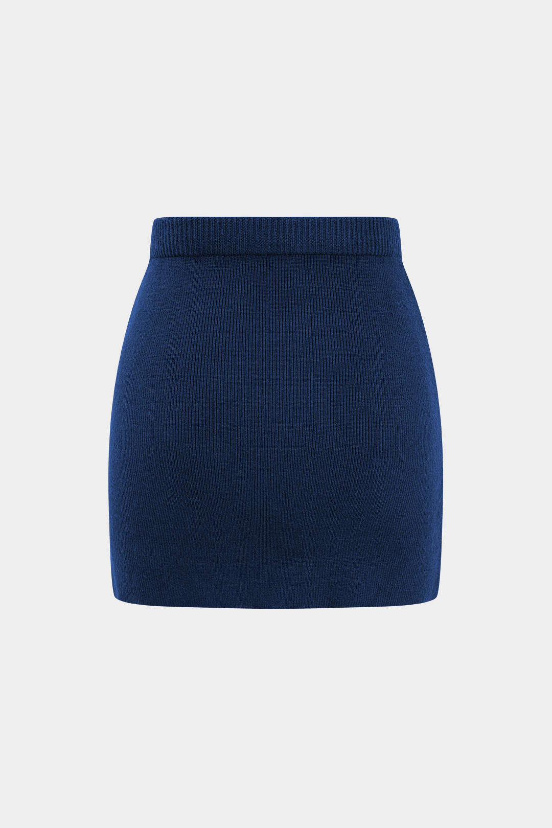 Knit Solid Mini Skirt - Image 19