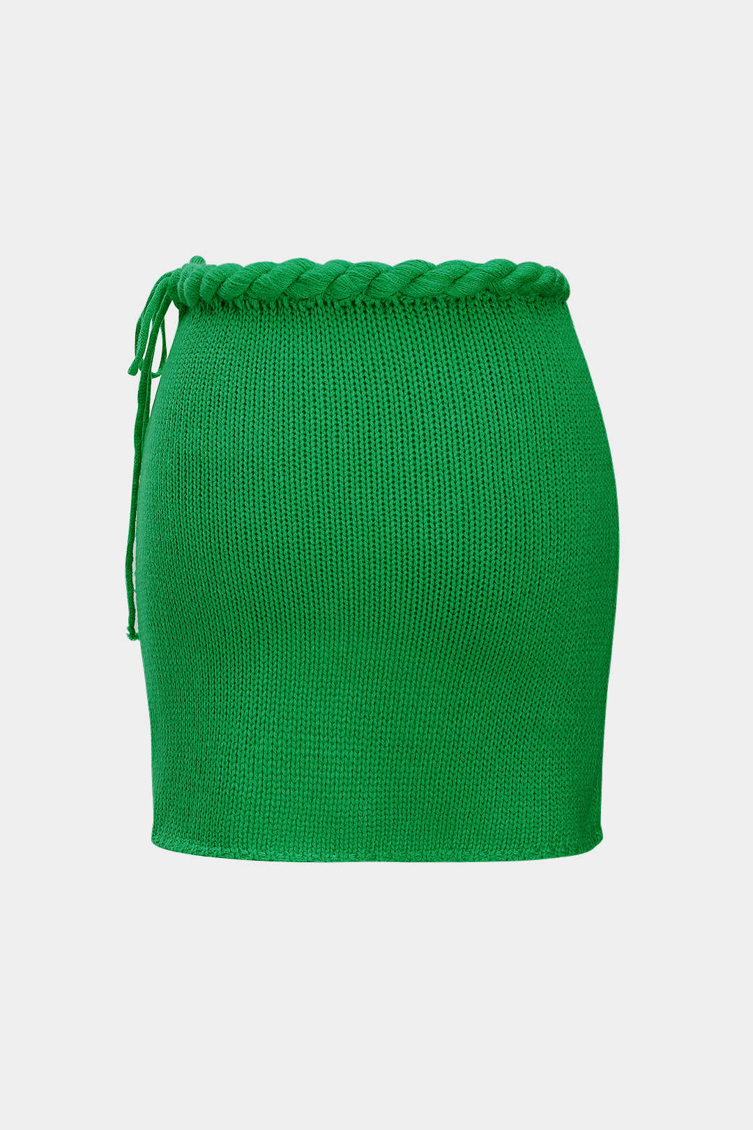 Knit Braided Tie-Up Skirt - Image 11