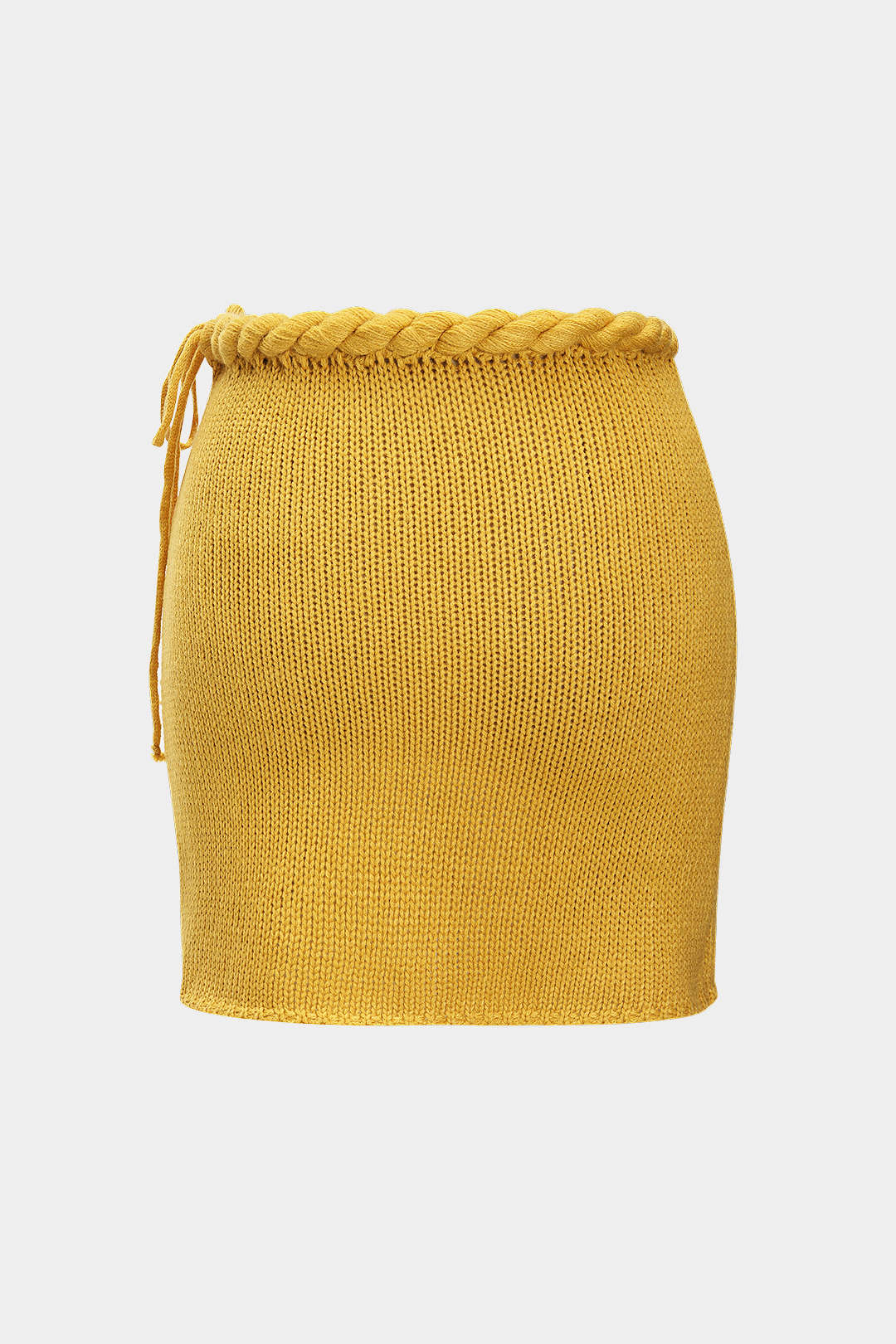 Knit Braided Tie-Up Skirt - Image 2