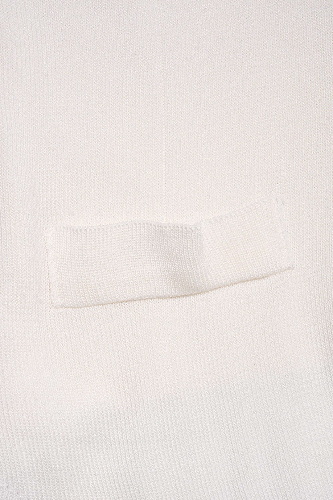 Knit Asymmetrical Metallic Button Tank Top - Image 3