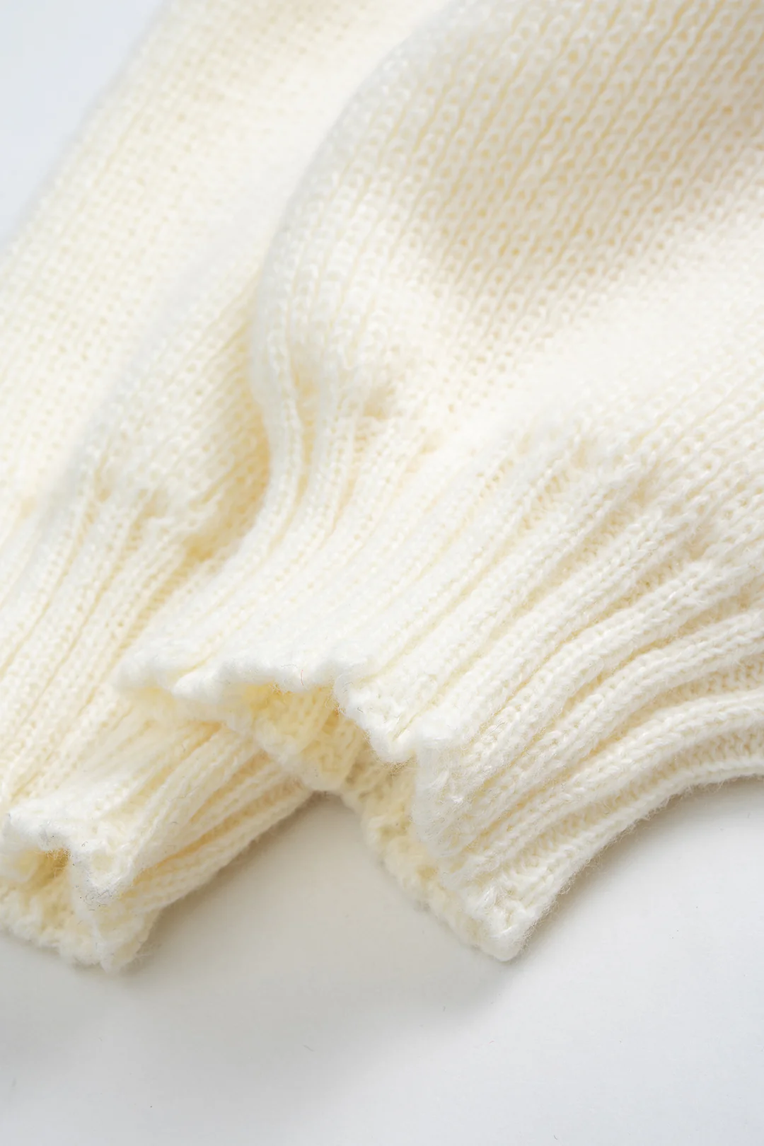 Knit V-Neck Long-Sleeve Top - Image 6