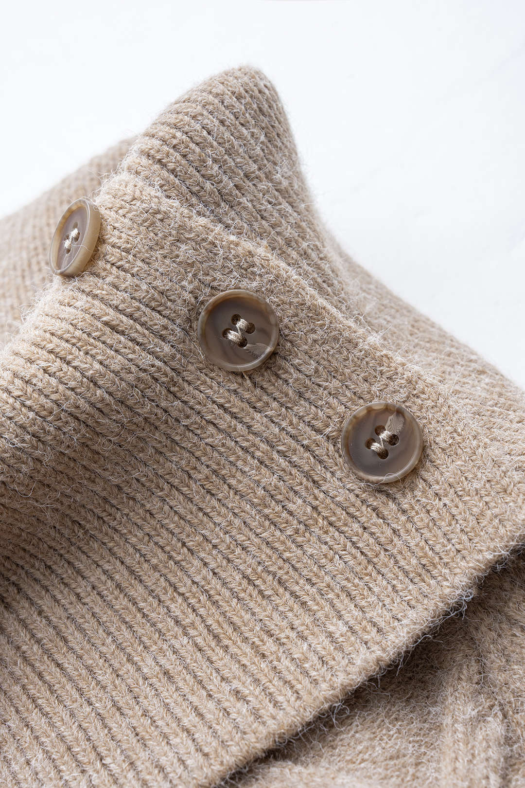 Knit Off-Shoulder Waist-Cinching Long-Sleeve Top - Image 3