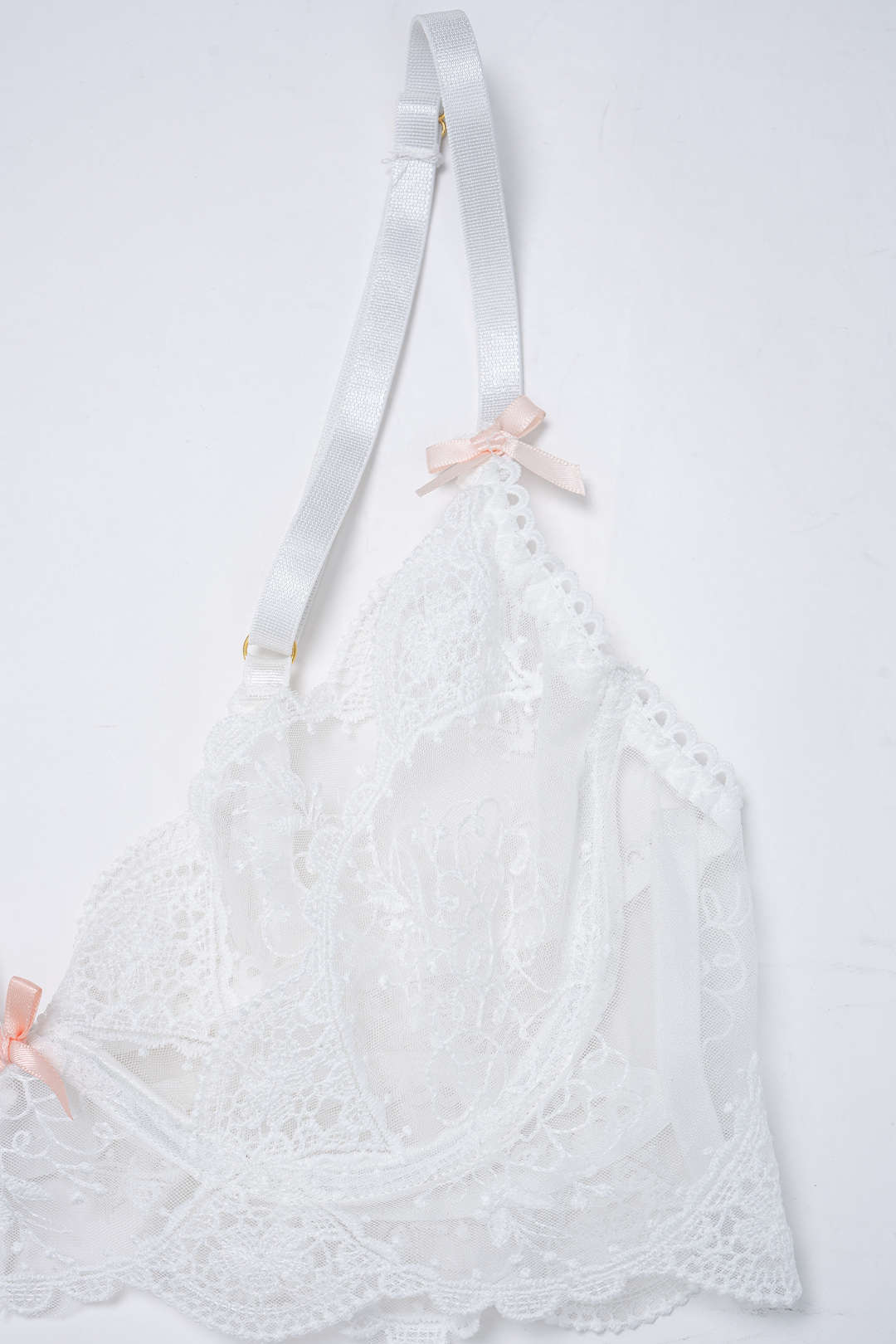 Lace Belted Slip Lingerie Garter Set - Image 8