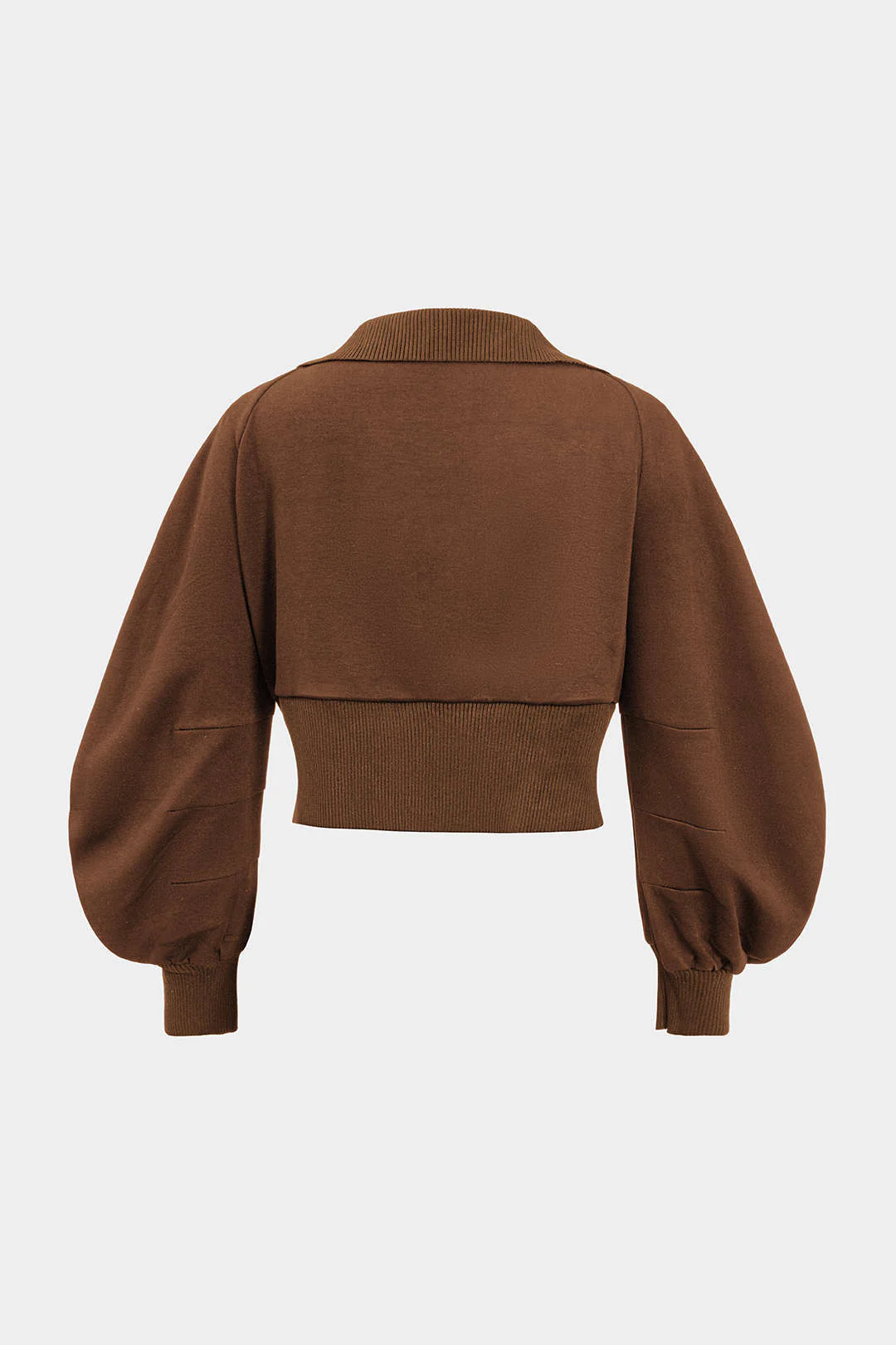 Patchwork Zipper Denim Outerwear Jacket - Image 2