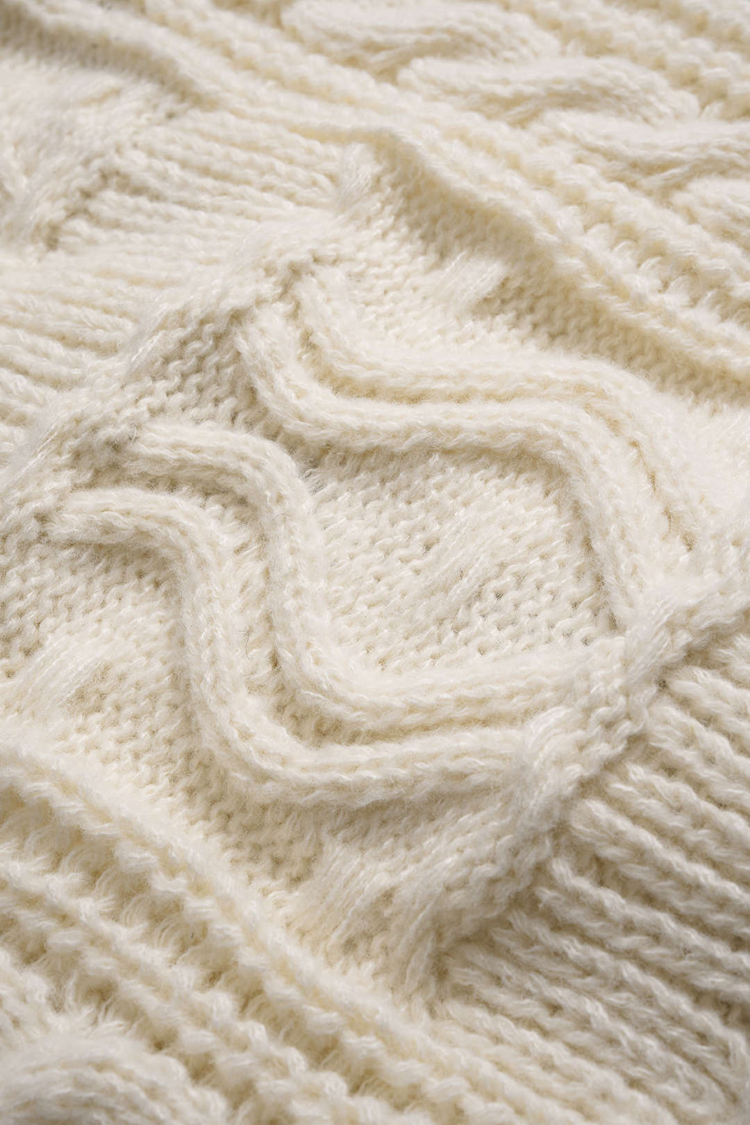 Denim Patchwork Knit Outerwear - Image 5
