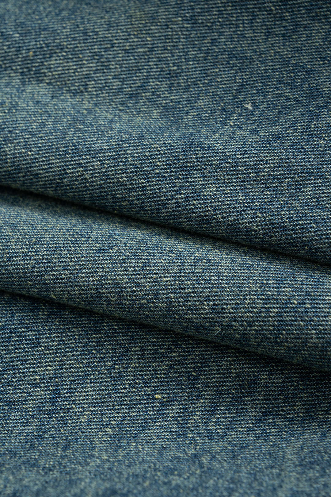 Denim Patchwork Button Fake Pockets Outerwear - Image 5