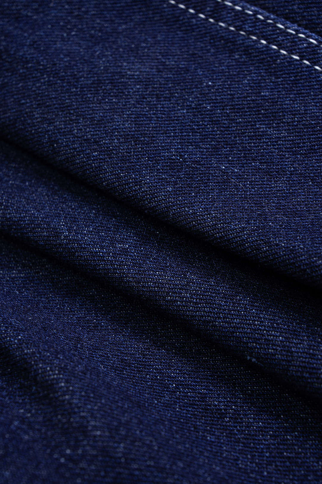 Denim Metallic Button Frayed Outerwear - Image 4