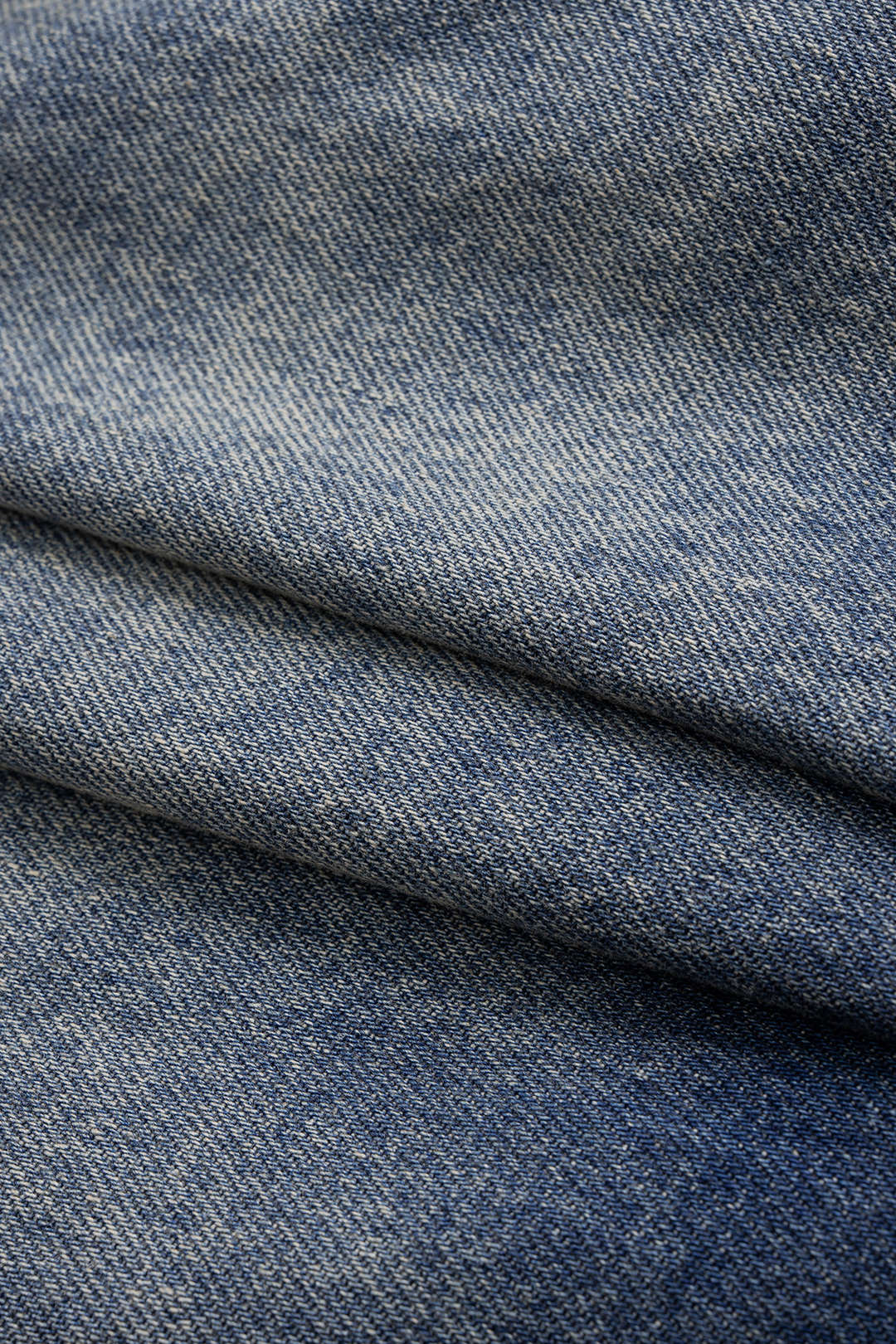 Denim Faux Leather Patchwork Outerwear - Image 4