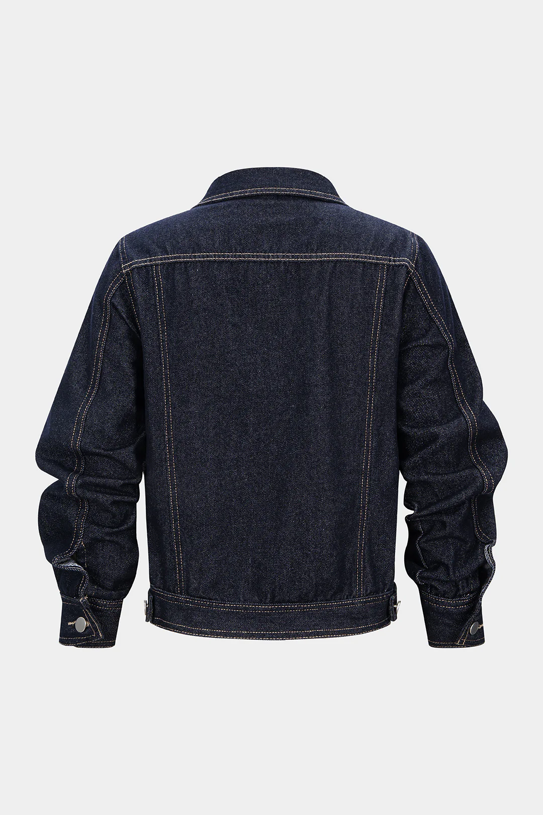Denim Buttoned Pocket Outerwear - Image 2