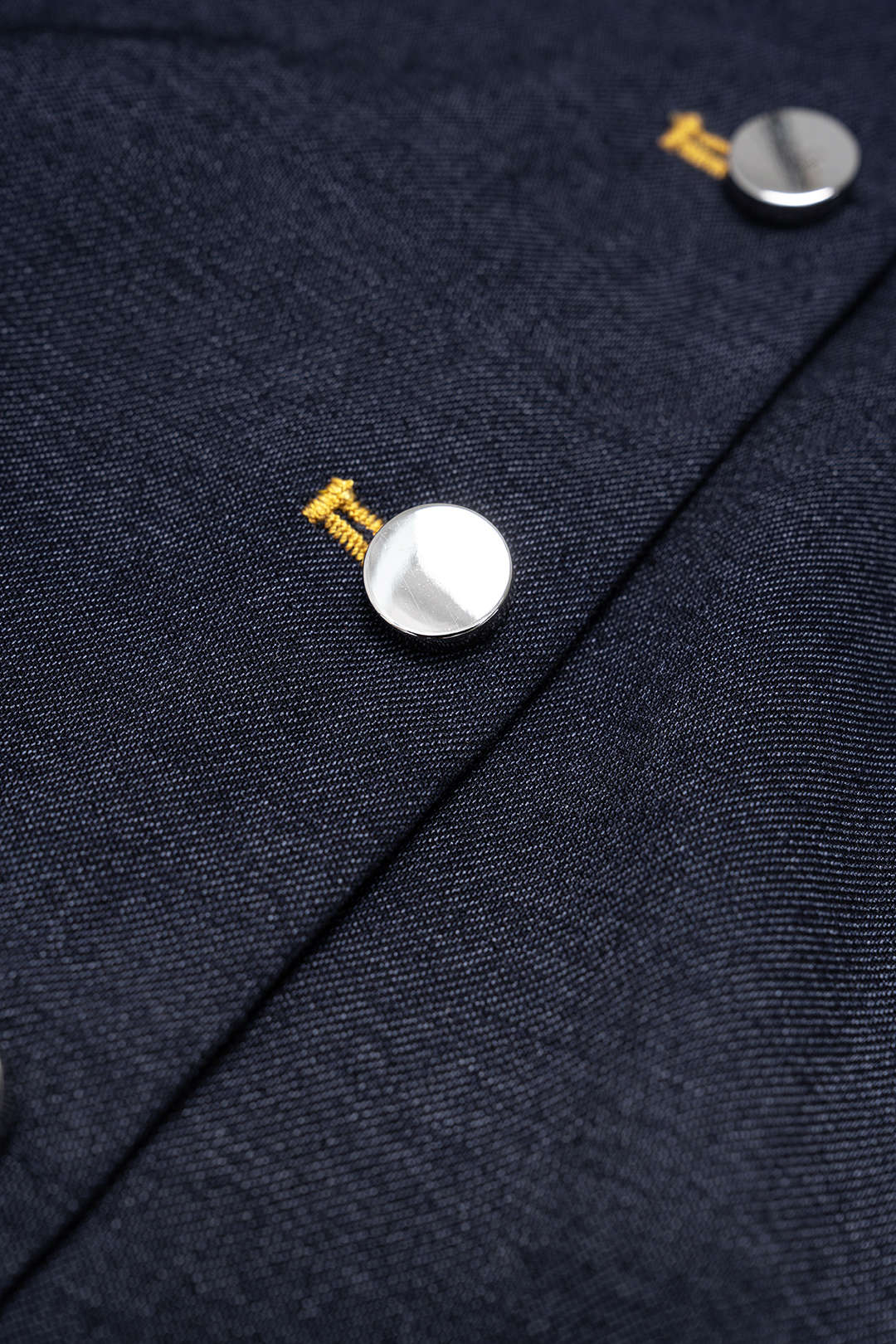 Denim Tie-Up Button Bodysuit - Image 5