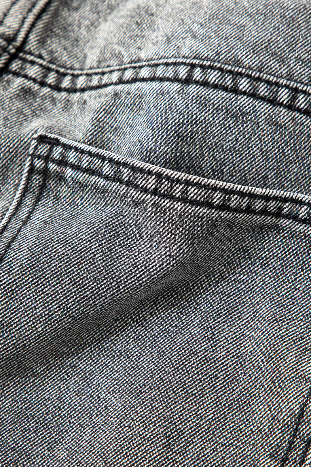 Asymmetric Waist Straight Leg Jeans - Image 8