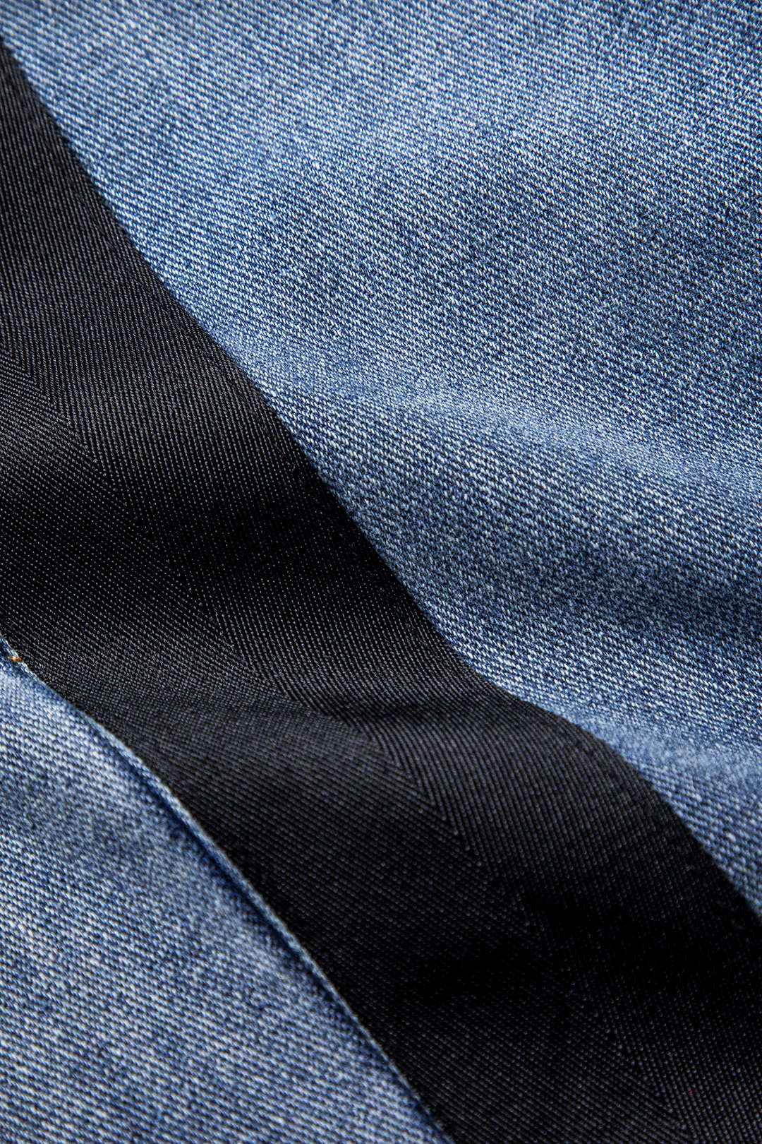 Bow Tie Patchwork Pocket Jeans - Image 5